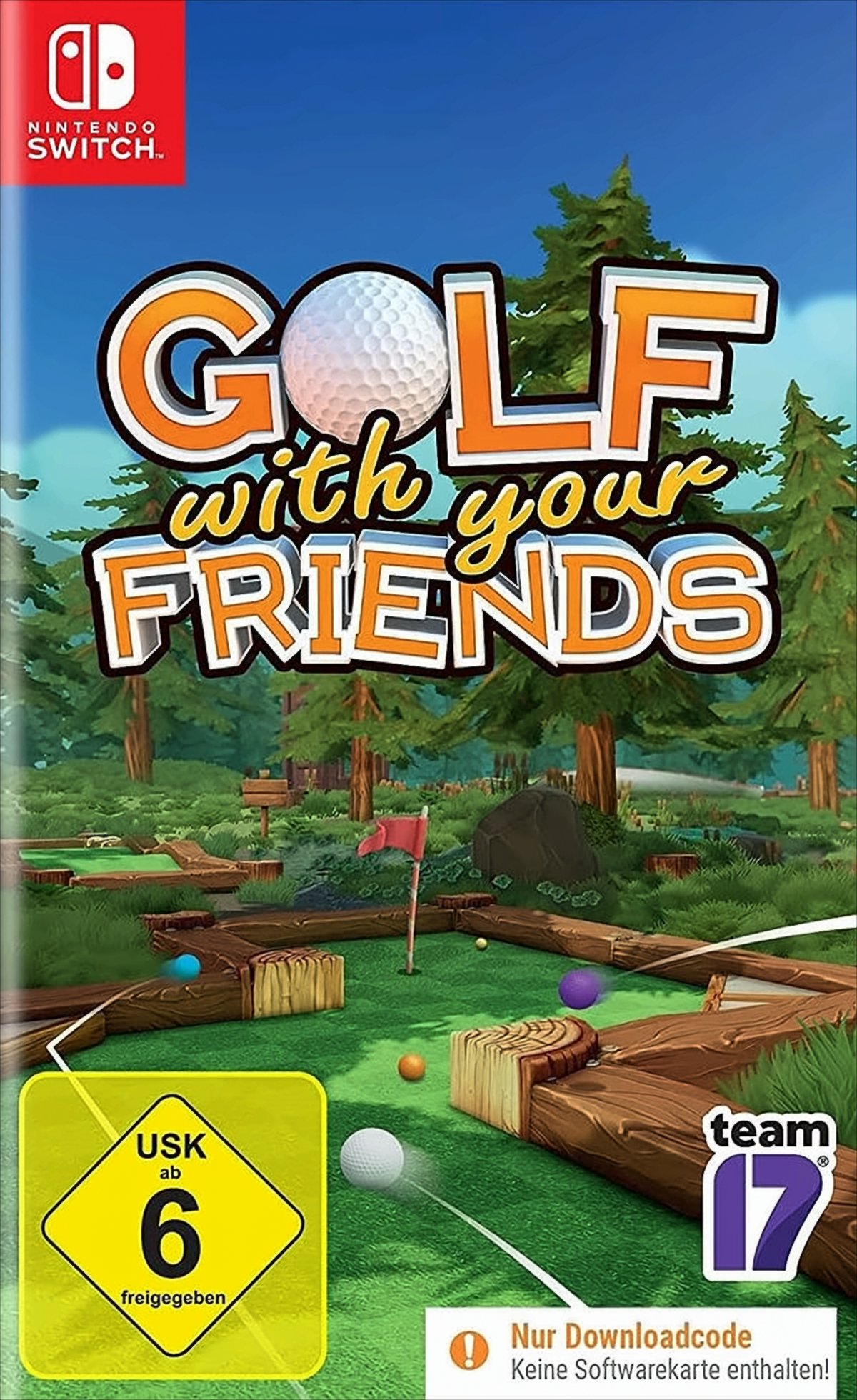 Golf with your friends SWITCH CIAB Code in a Box 