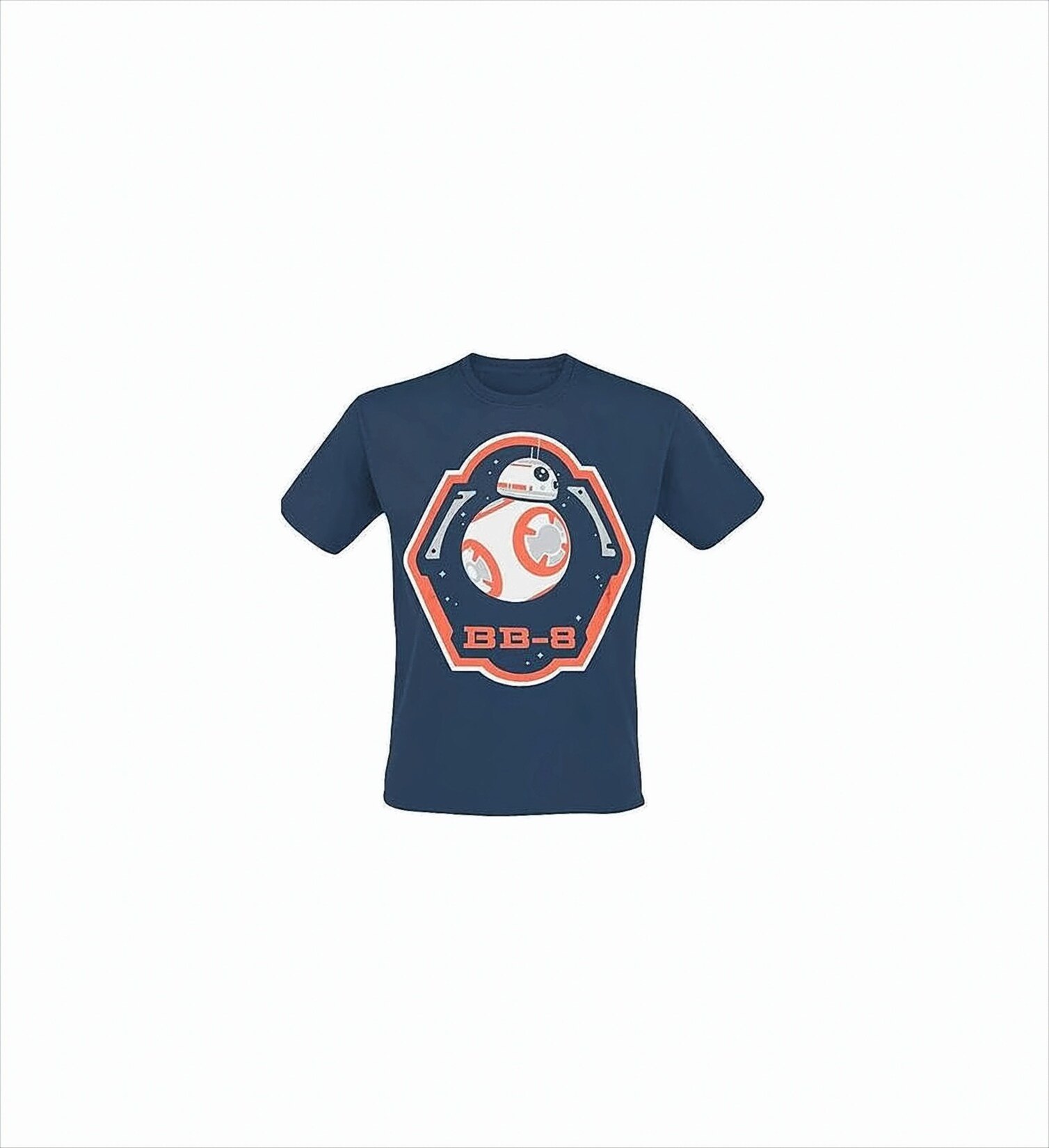 Star Wars Herren BB-8 and Stars T-Shirt, blau, L