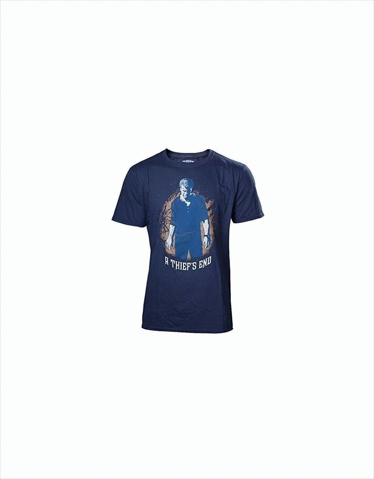 Uncharted 4 T-Shirt -L- A Thief's End, blau 