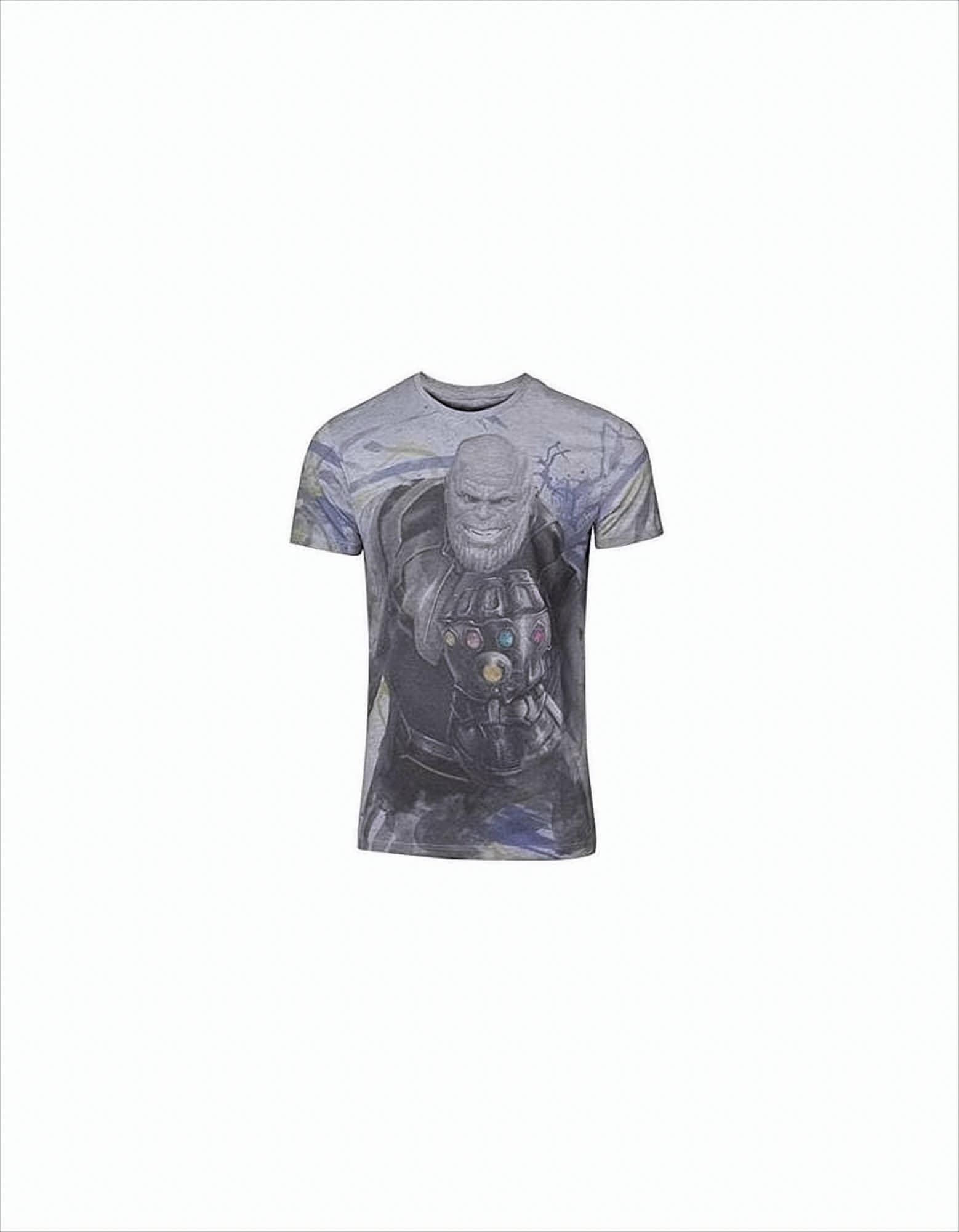 Avengers Infinity War T-Shirt -L- Thanos, grau 