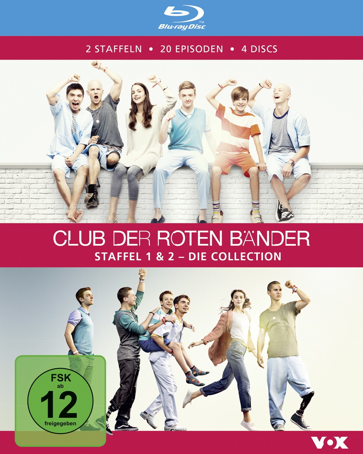 Club der roten B&auml;nder, Staffel 1 & 2 - Die Collection (4 Discs) 
