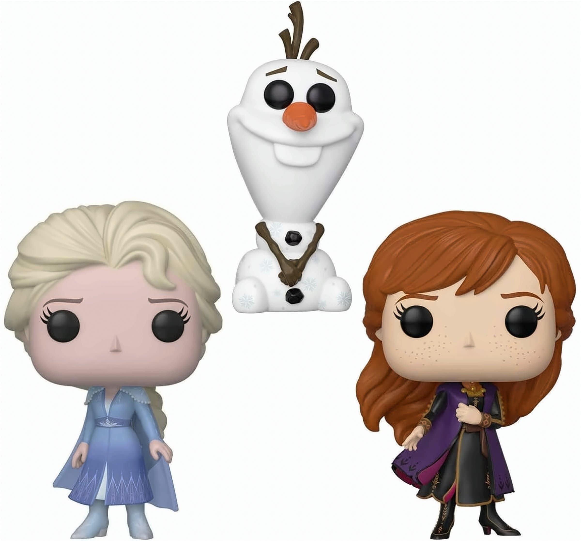 POP - Disney Frozen II - Elsa/Olaf/Anna 3-Pack 