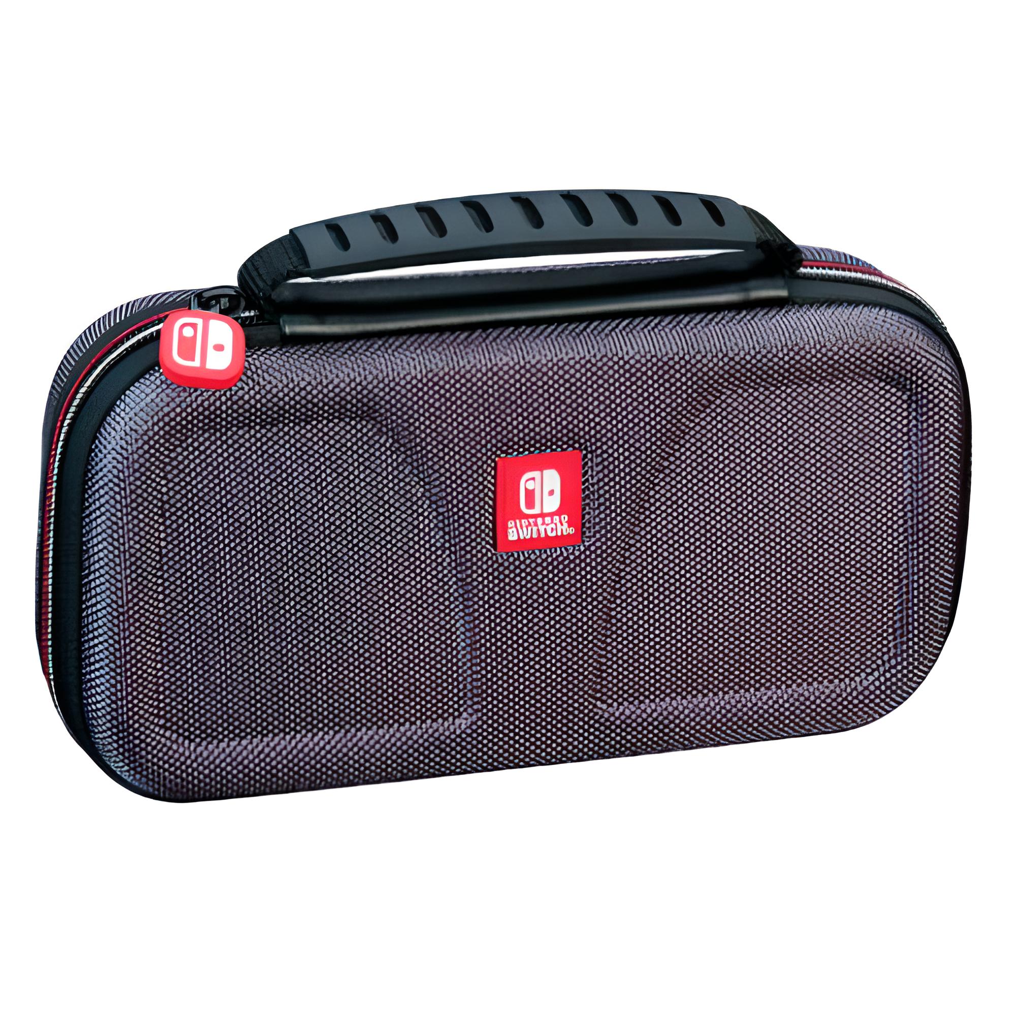 Switch Lite Tasche NLS140 grey off. lizenziert 