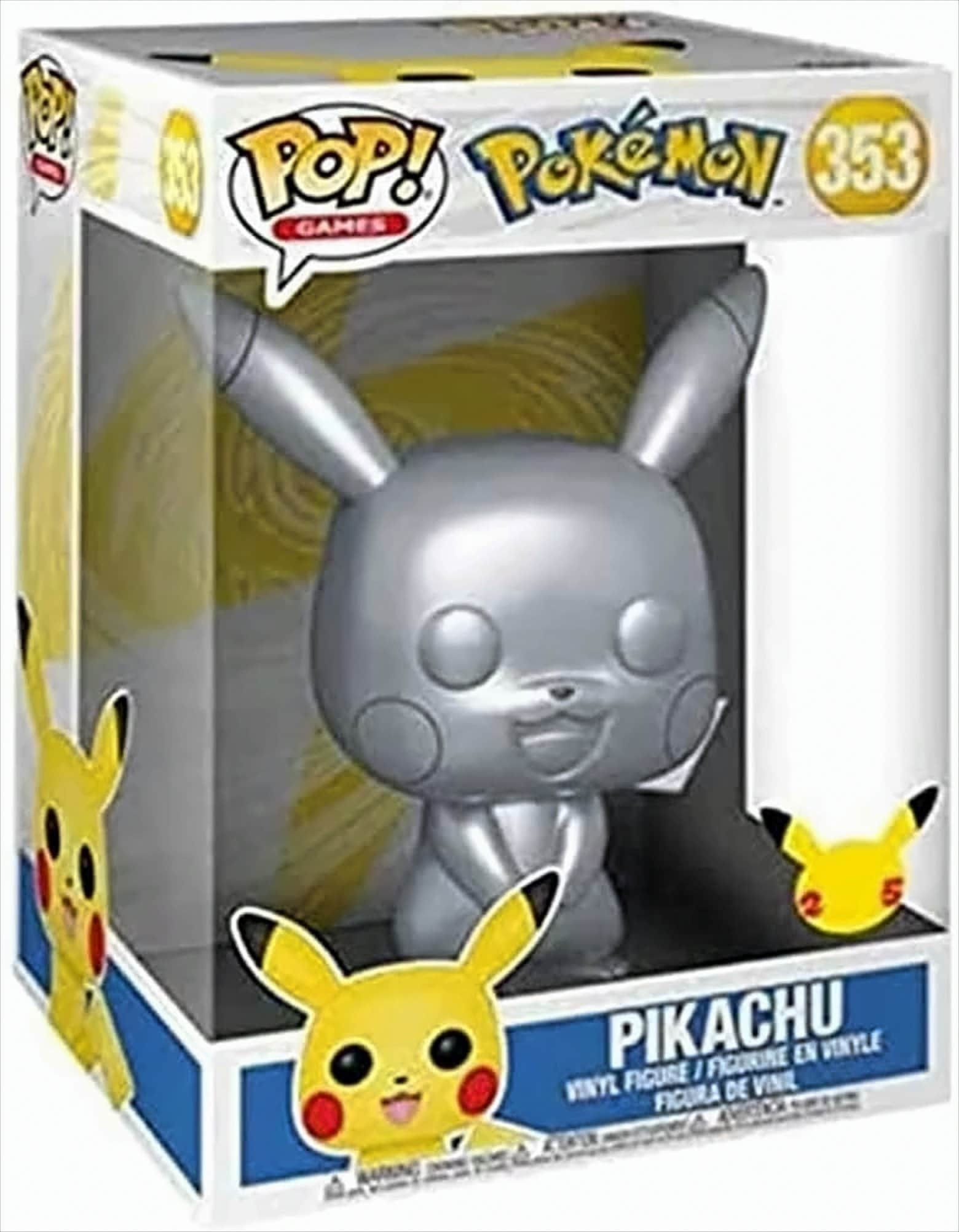 POP - Pokemon - Pikachu Metallic 25 cm 
