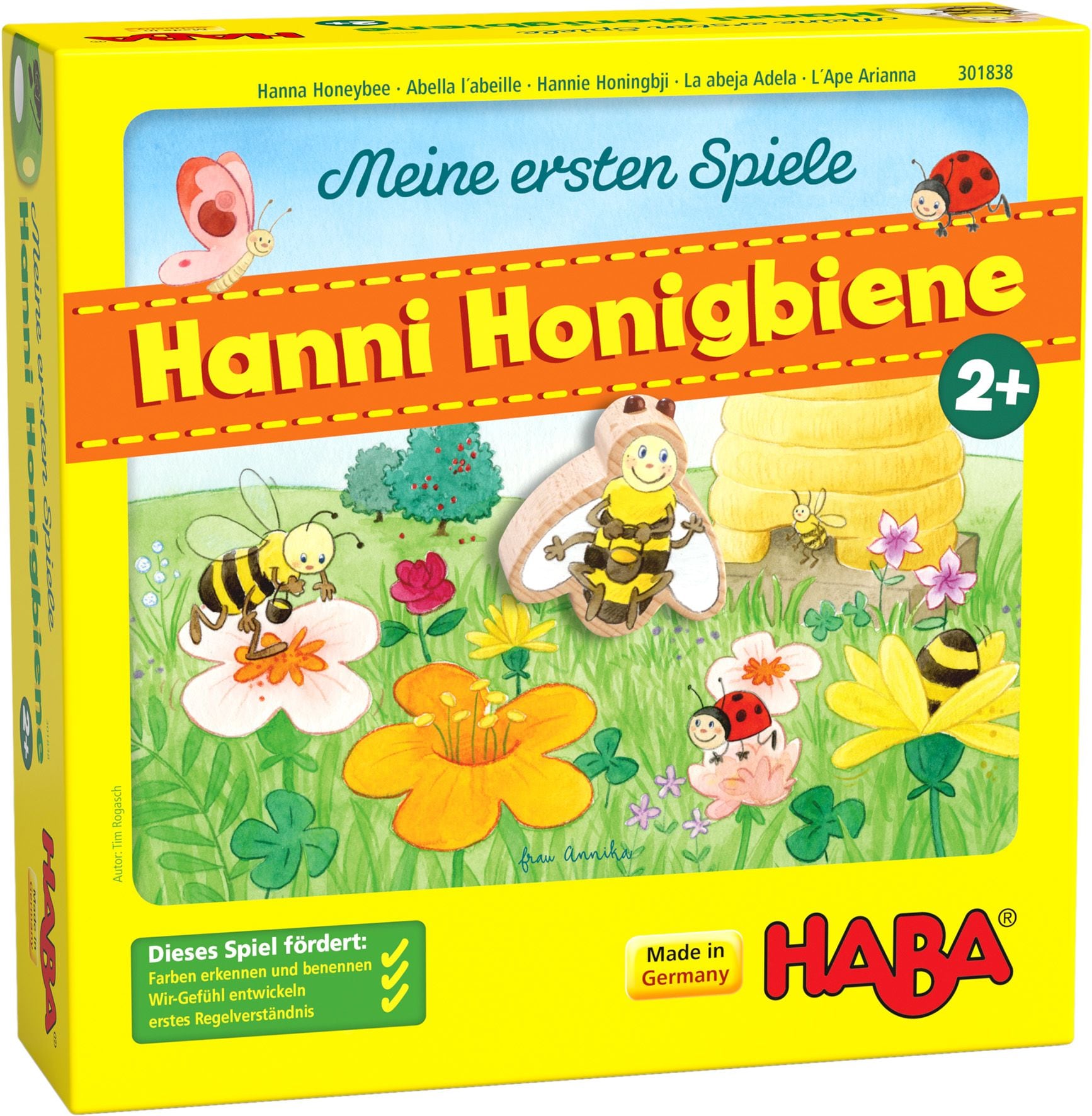 Meine ersten Spiele Hanni Honigbiene 
