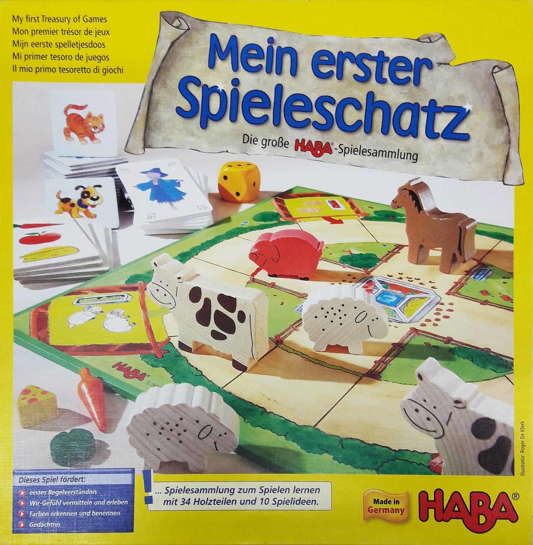 Haba Mein erster Spieleschatz- Die gro&szlig;e HABA-Spielesammlung 