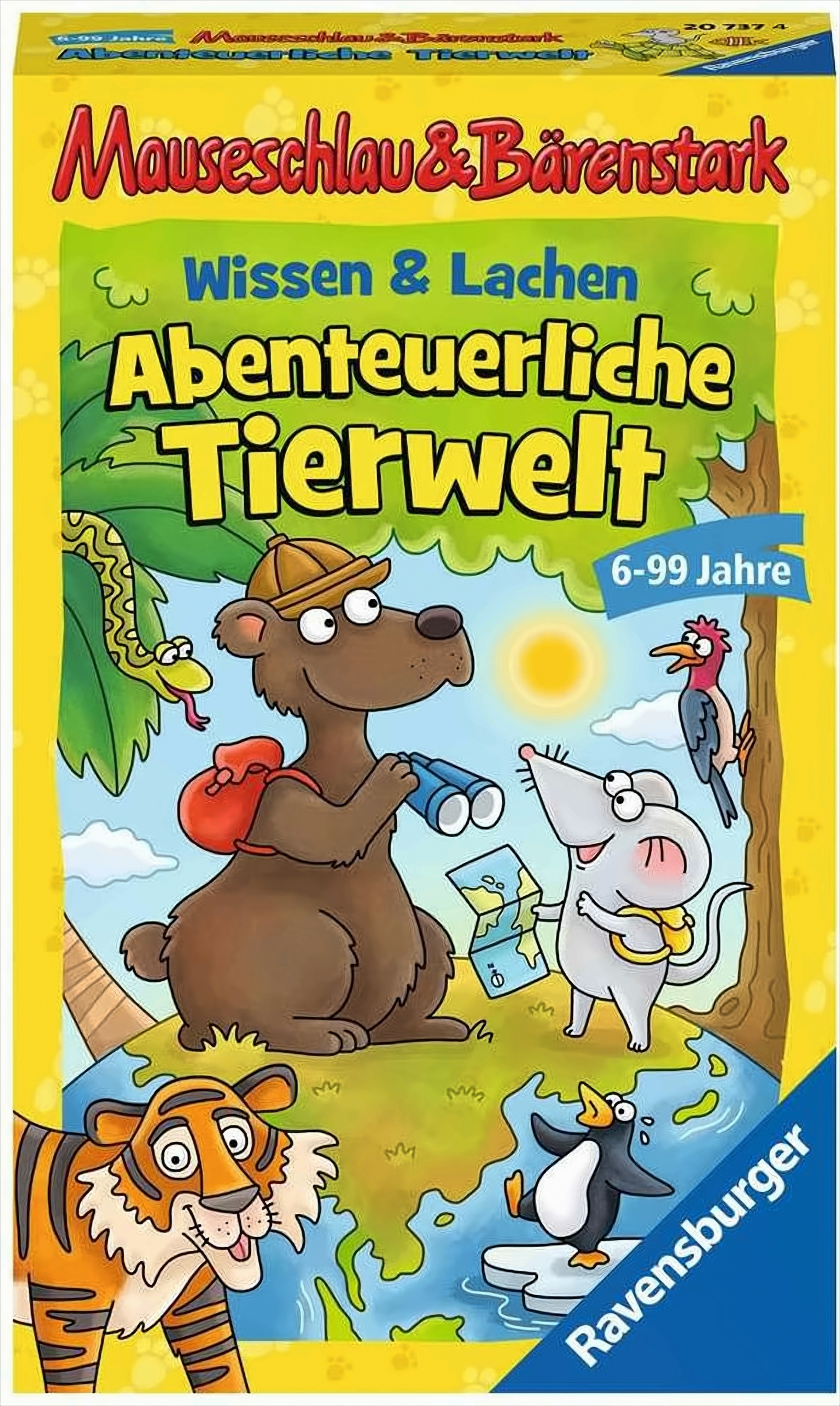 Mauseschlau & B&auml;renstark Wissen und Lachen - Abenteuerliche Tierwelt 
