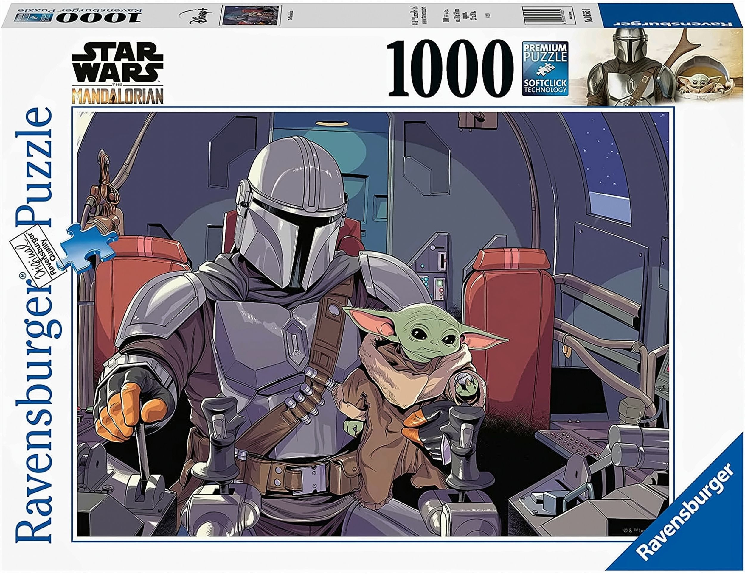 The Mandalorian, 1000 Teile 
