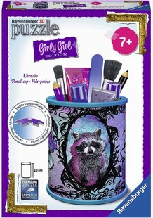 3D Puzzles - Girly Girl Edition - Utensilo - Animal Trend, 54 Teile 