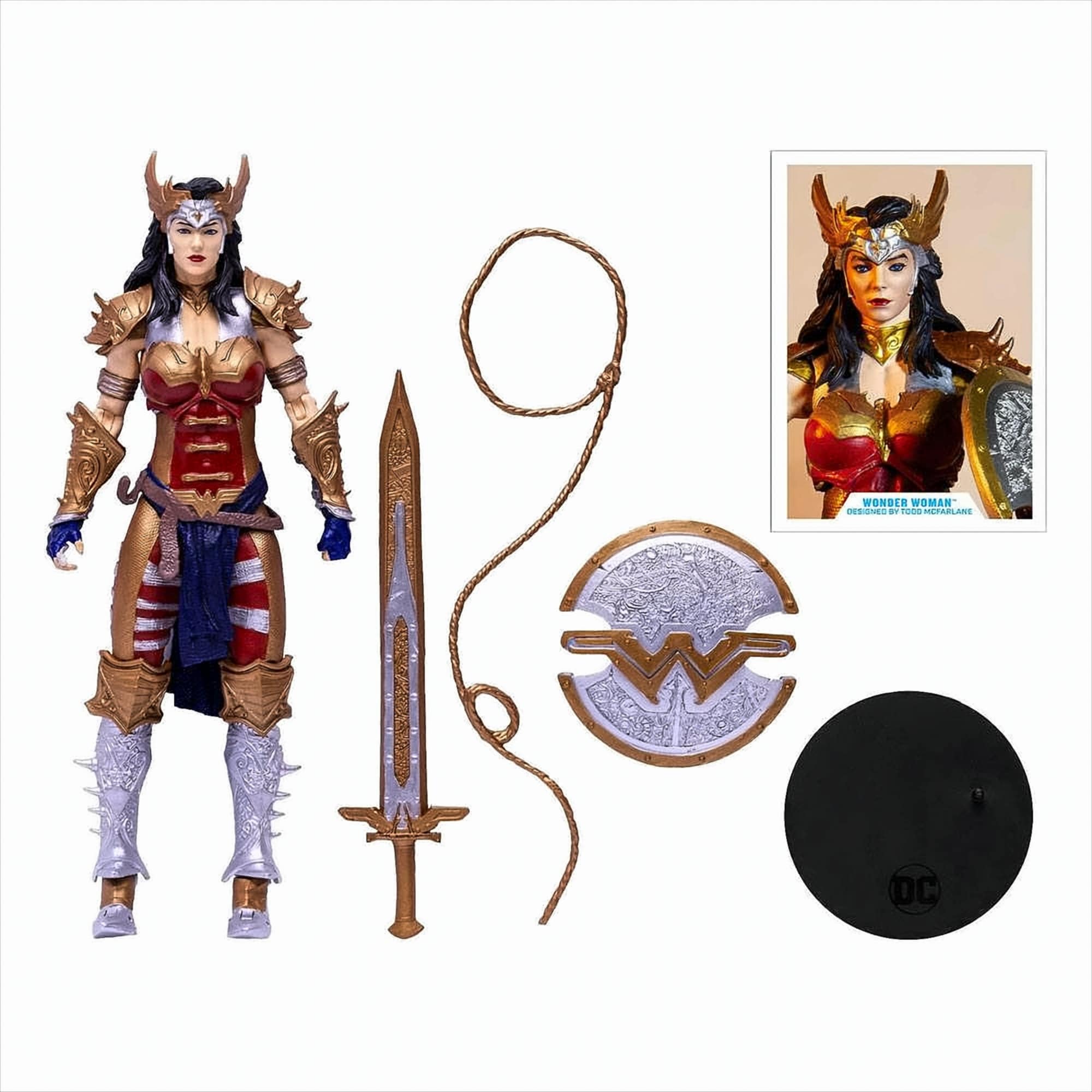 DC Multiverse - Wonder Woman Gold Label Coll.18 cm 