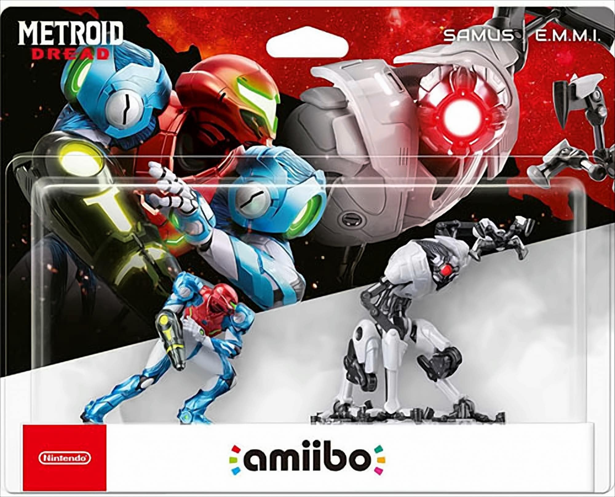 Amiibo Doppelpack Samus + E.M.M.I. Metroid Dread 