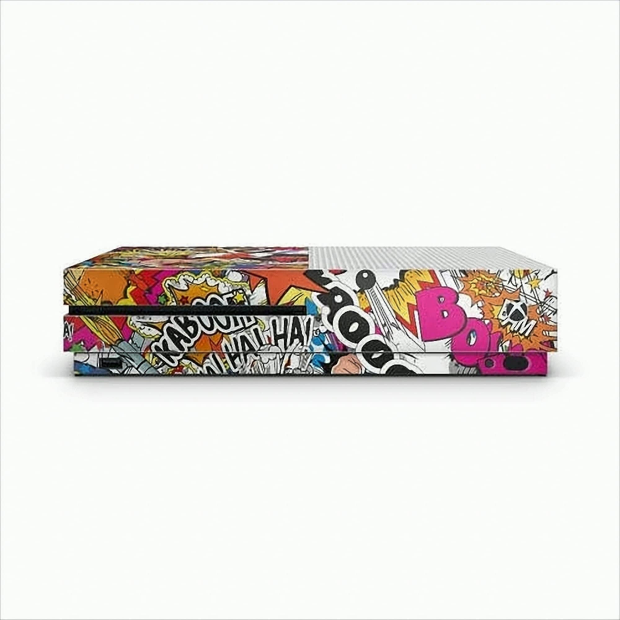 XBOX ONE S Skin - Design Aufkleber Stickerbomb Color 