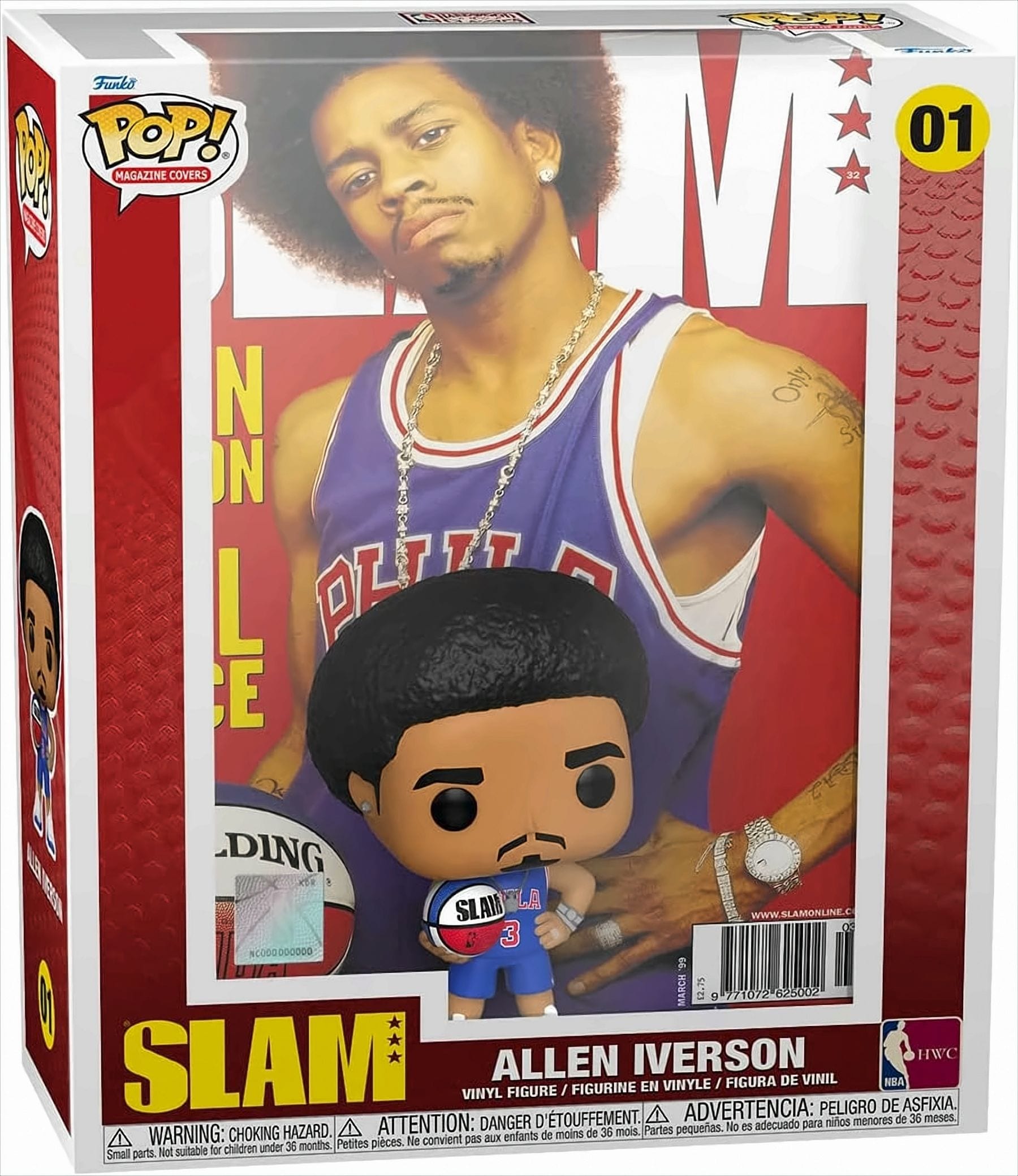 NBA - POP Cover - Allen Iverson /Philadelphia 76er 