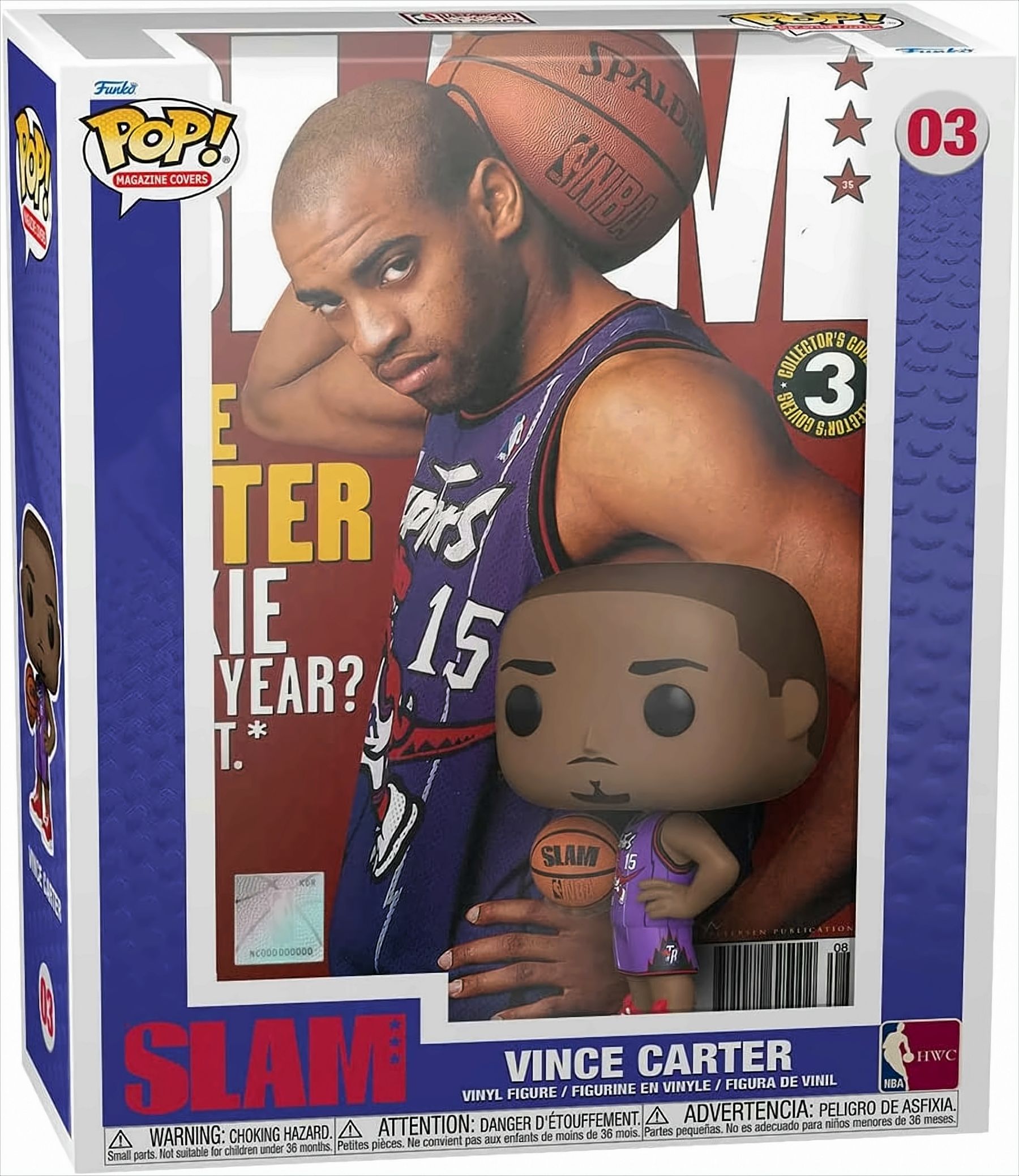 NBA - POP Cover - Vince Carter / Toronto Raptors 