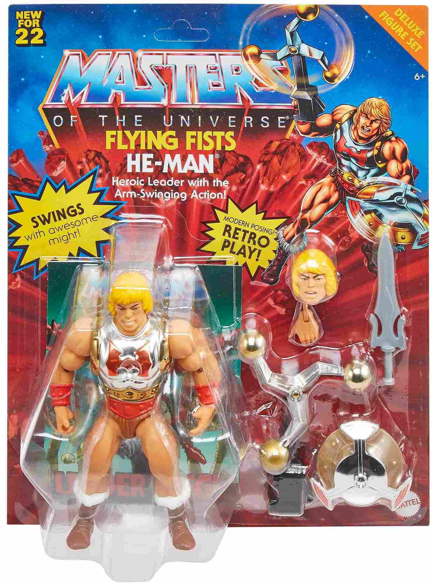 Mattel - Masters of the Universe Origins Deluxe Actionfiguren 