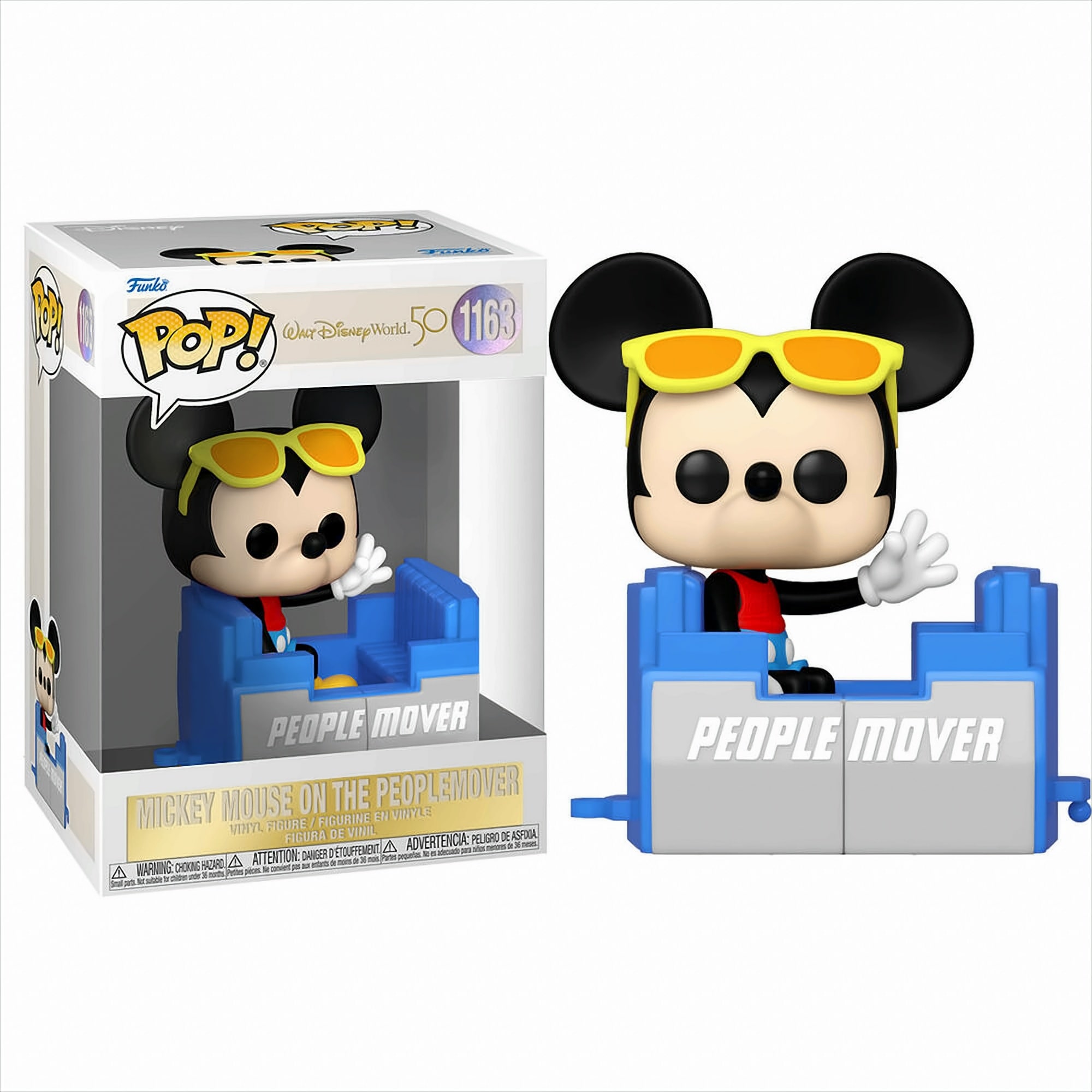 POP - Disney World 50 -Mickey Mouse on Peoplemover - Bild 1