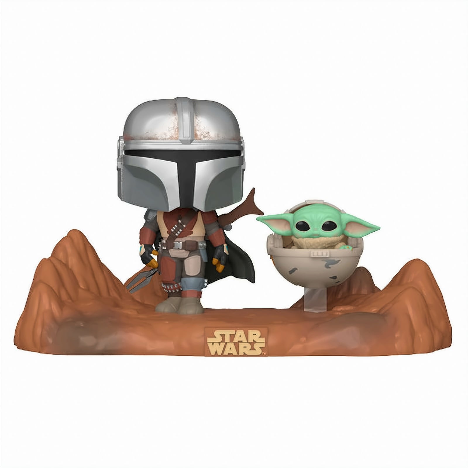 POP - Star Wars - Mandalorian with Child 2er Pack 