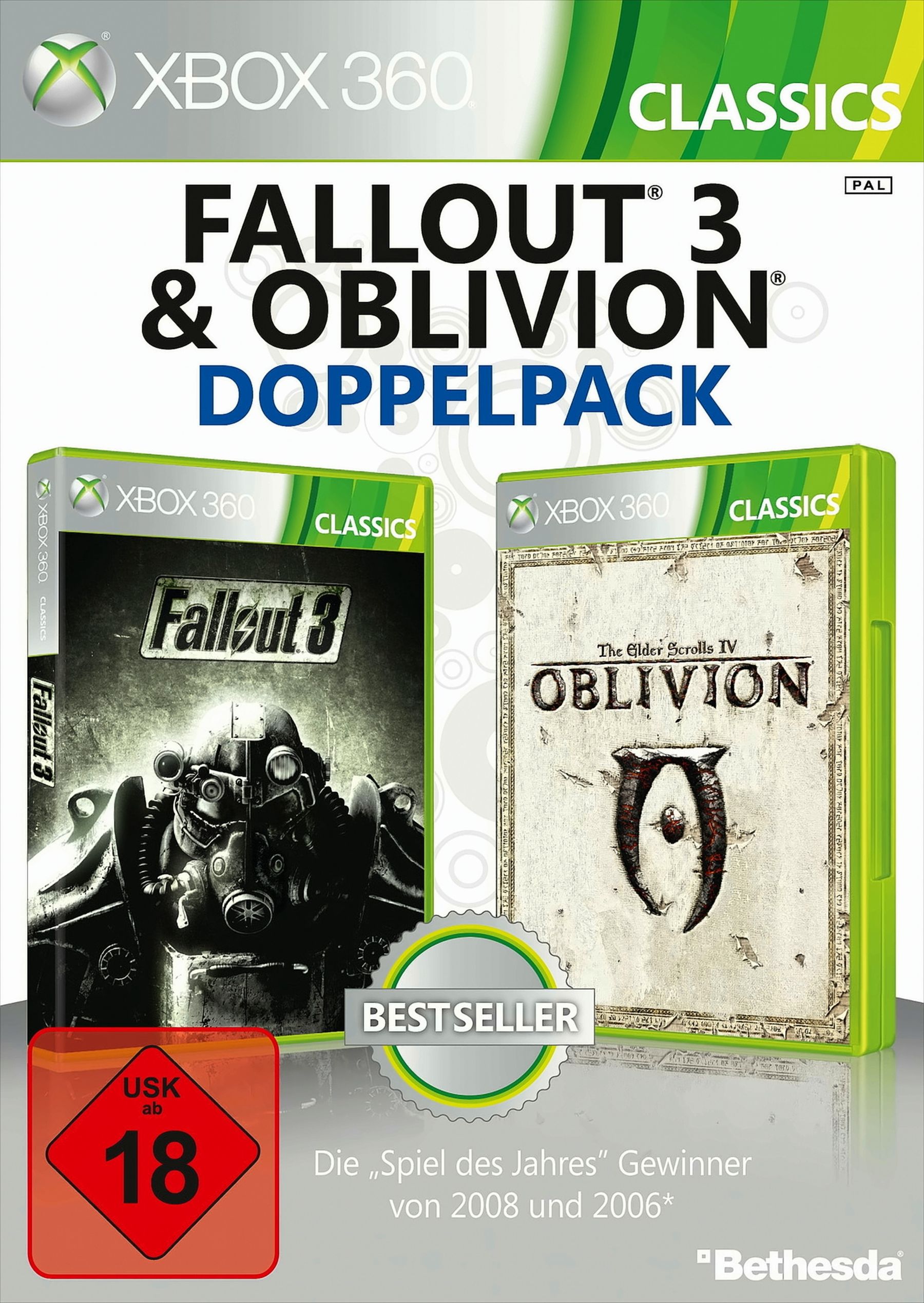 Fallout 3 & The Elder Scrolls IV: Oblivion - Doppelpack 