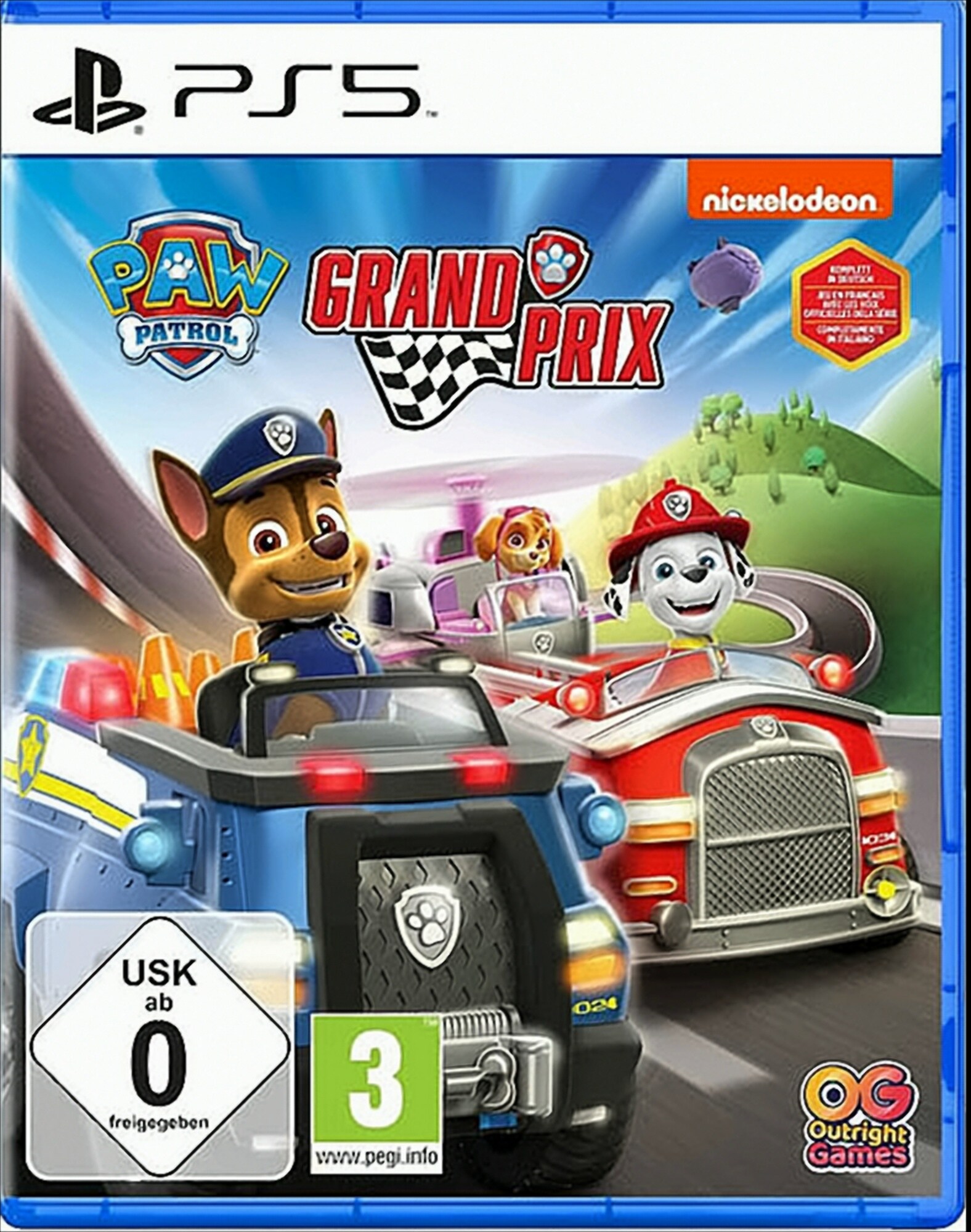 Paw Patrol Grand Prix PS-5 