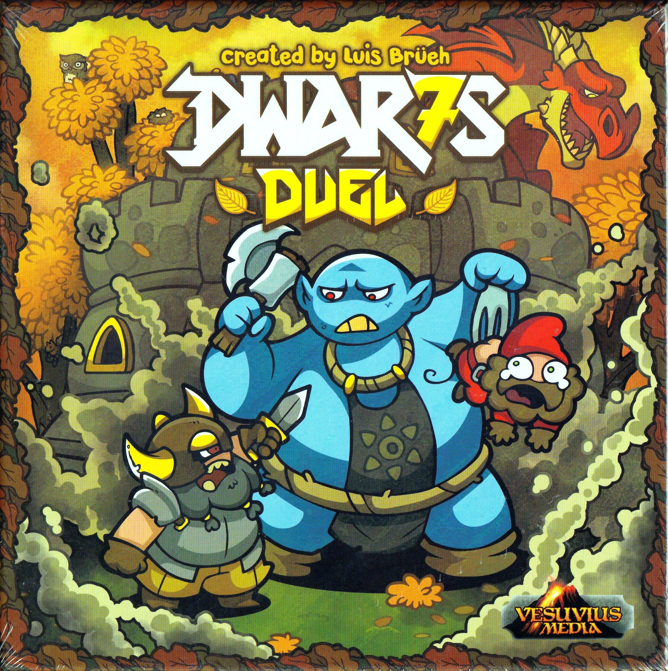 Vesuvius Media Dwar7s Duell Brettspiel 