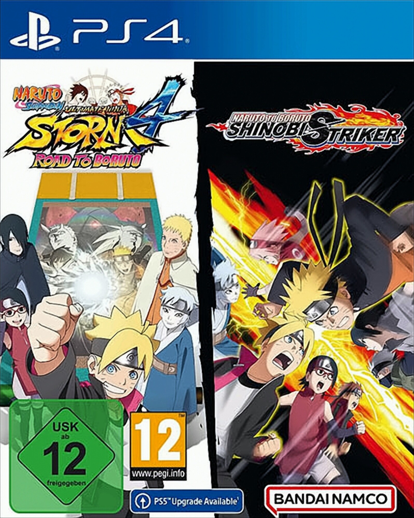 Naruto Pack PS-4 Shippuden Ultimate Ninja Storm 4, Road to Boruto + Naruto to Boruto S 