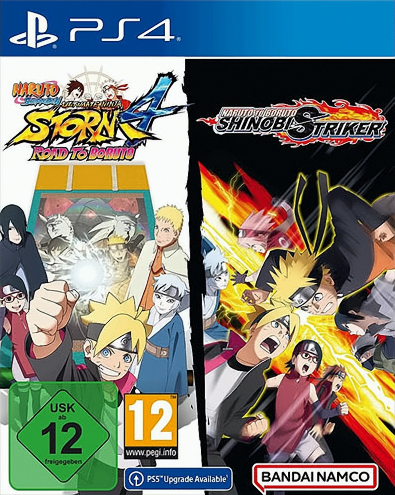 Naruto Pack PS-4 Shippuden Ultimate Ninja Storm 4, Road to Boruto + Naruto to Boruto S
