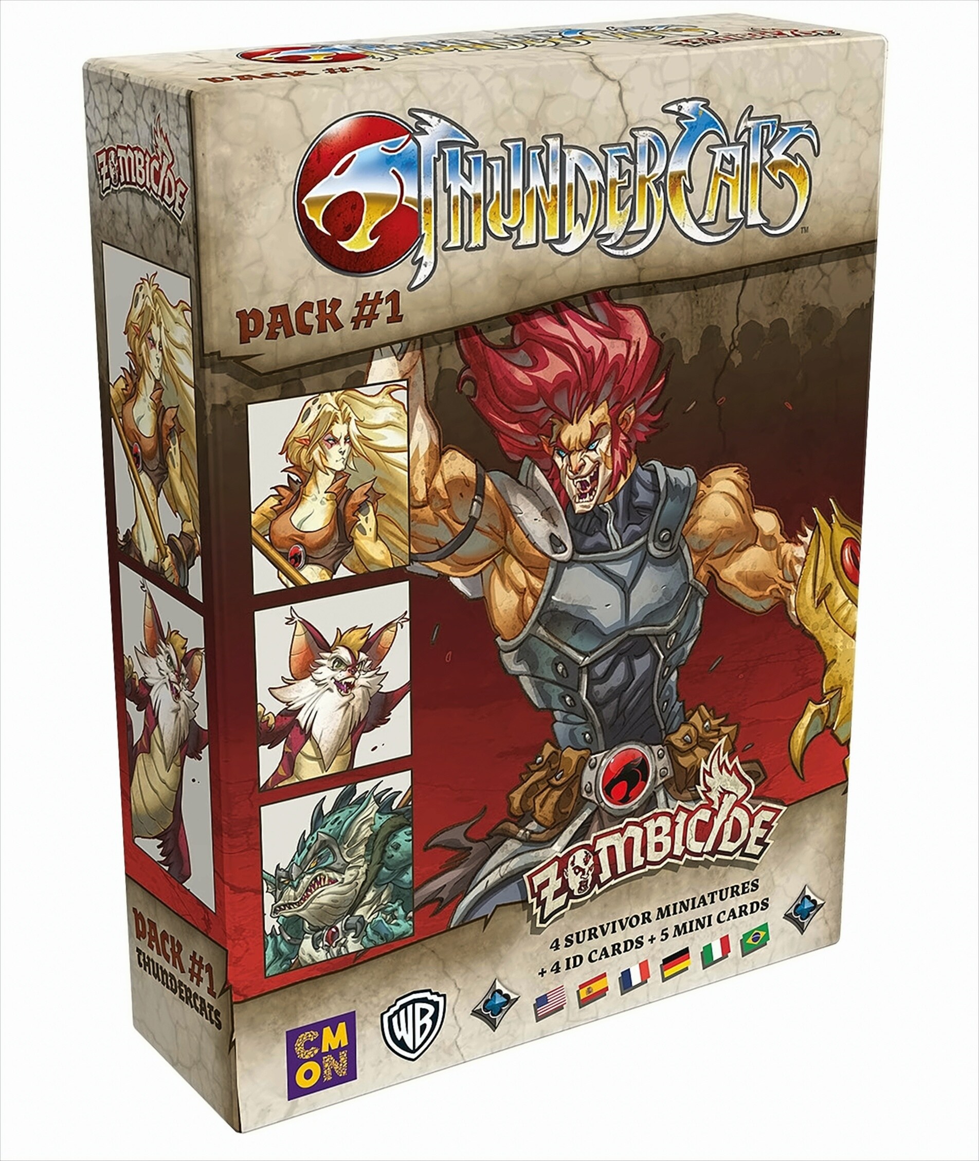CMON - Zombicide - Thundercats Pack 1, Fantasy Line 