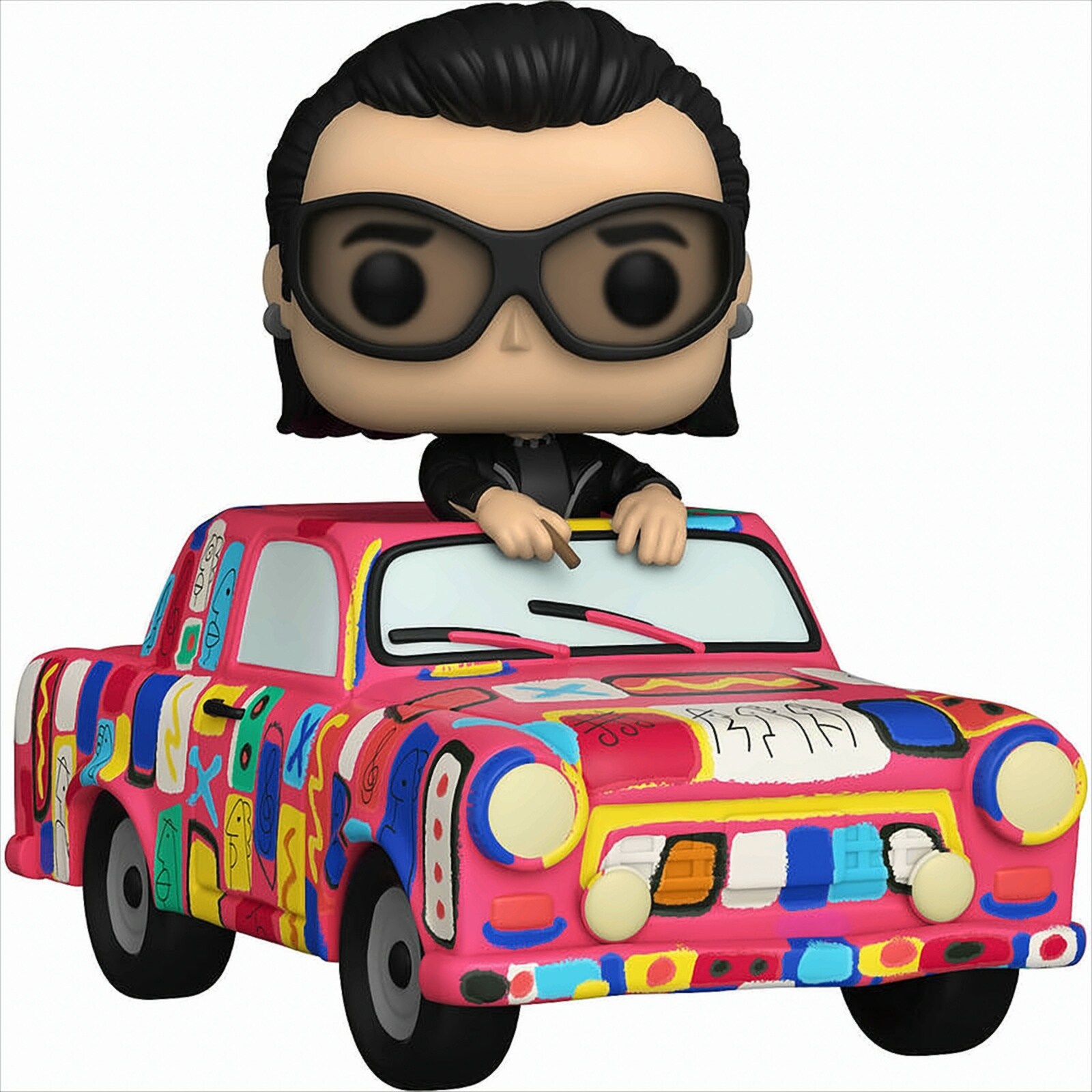 POP Rides - U2 ZooTV - Bono with Achtung Baby Car 