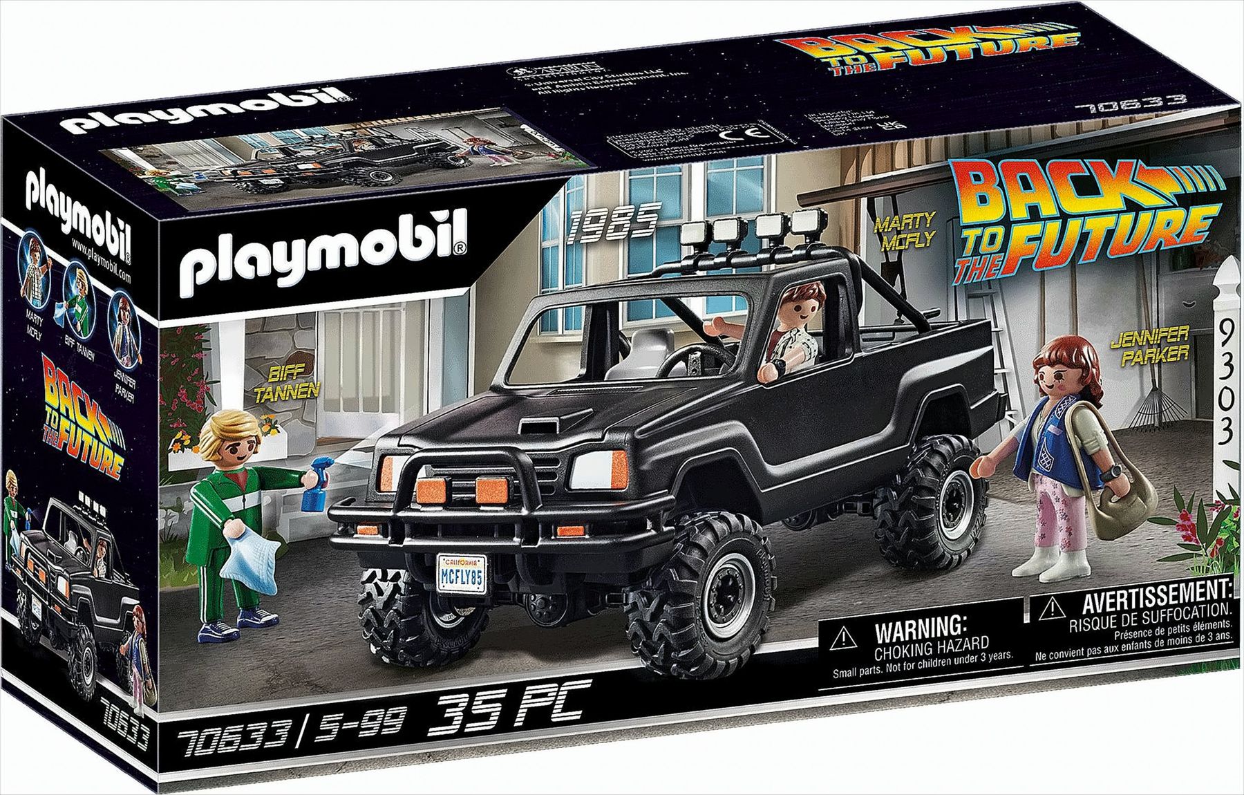 PLAYMOBIL 70633 - Back to the Future - Marty&rsquo;s Pick-up Truck 