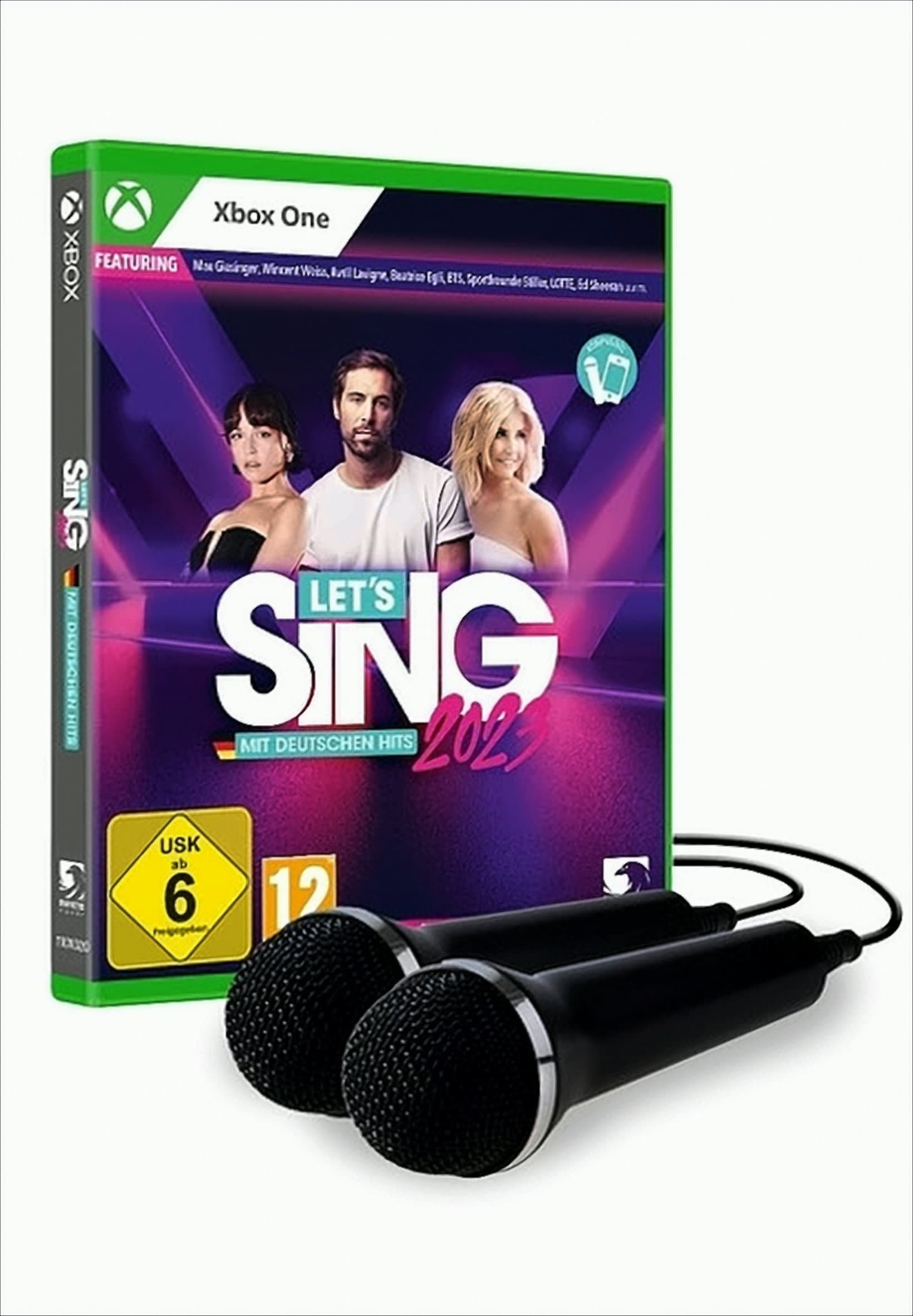 Let's Sing 2023 mit deutschen Hits + 2 Mikrophone 
