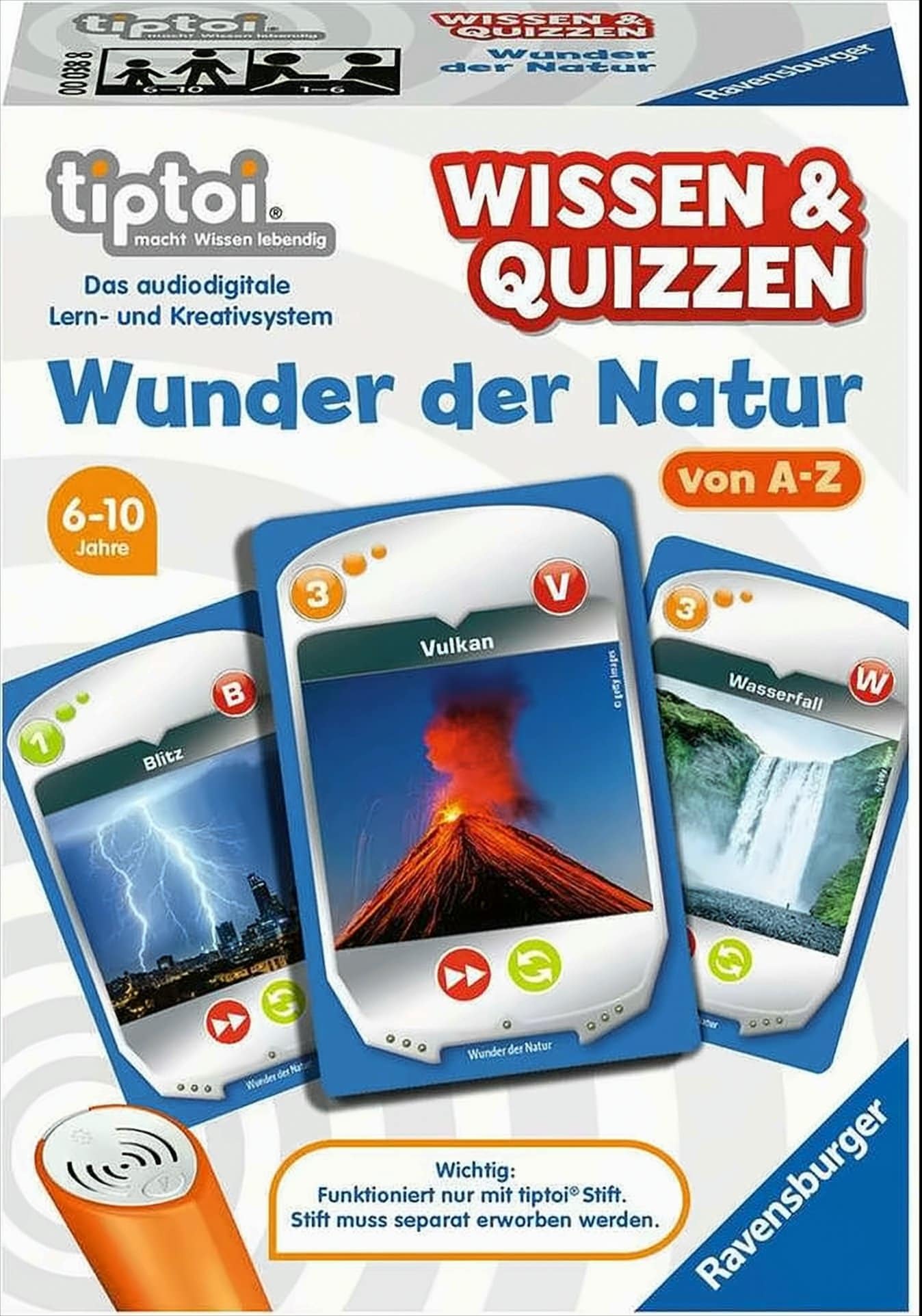 Ravensburger Spiel - tiptoi - Wunder der Natur 