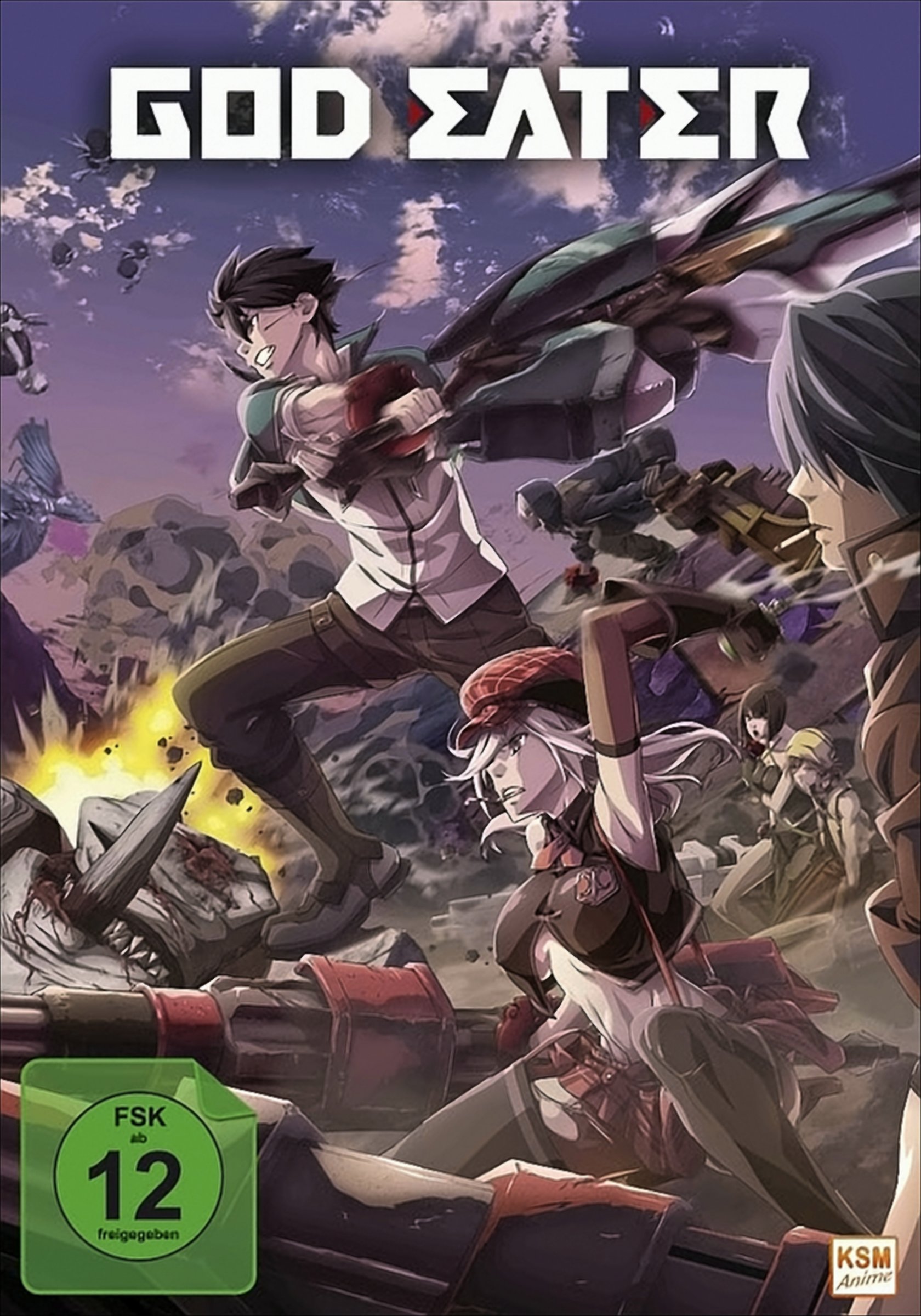 God Eater - Gesamtedition - Episode 01-13 (3 DVDs) 