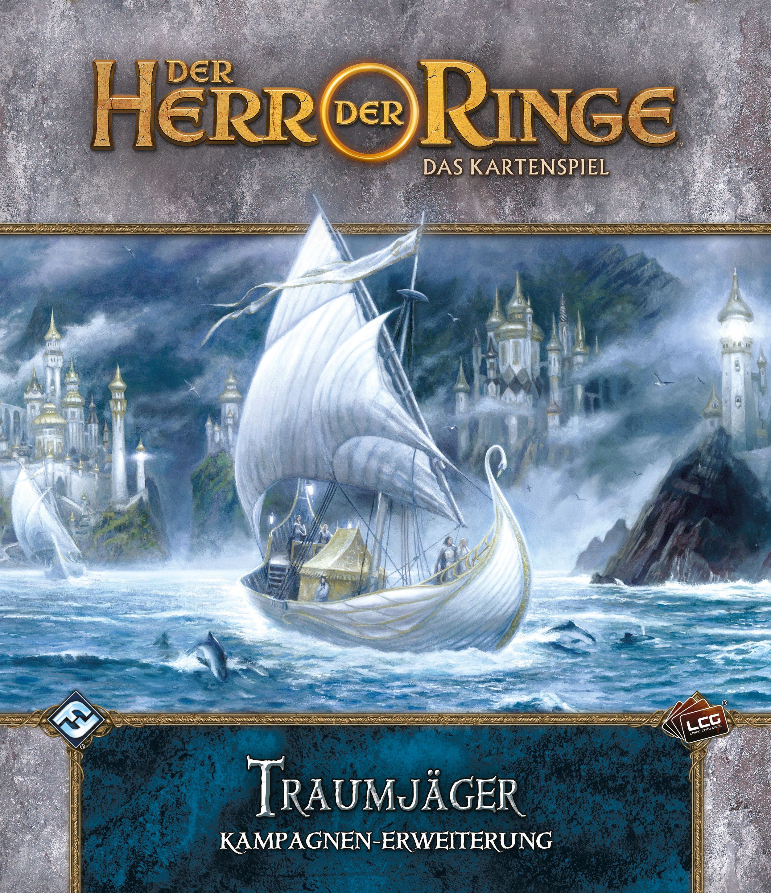 Fantasy Flight Games - Herr der Ringe Das Kartenspiel - Traumj&auml;ger, Kampagnen-Erweite 