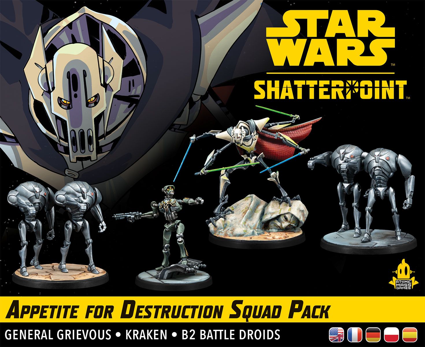 Atomic Mass Games - Shatterpoint - Appetite for Destruction Squad Pack - Hunger auf Z 