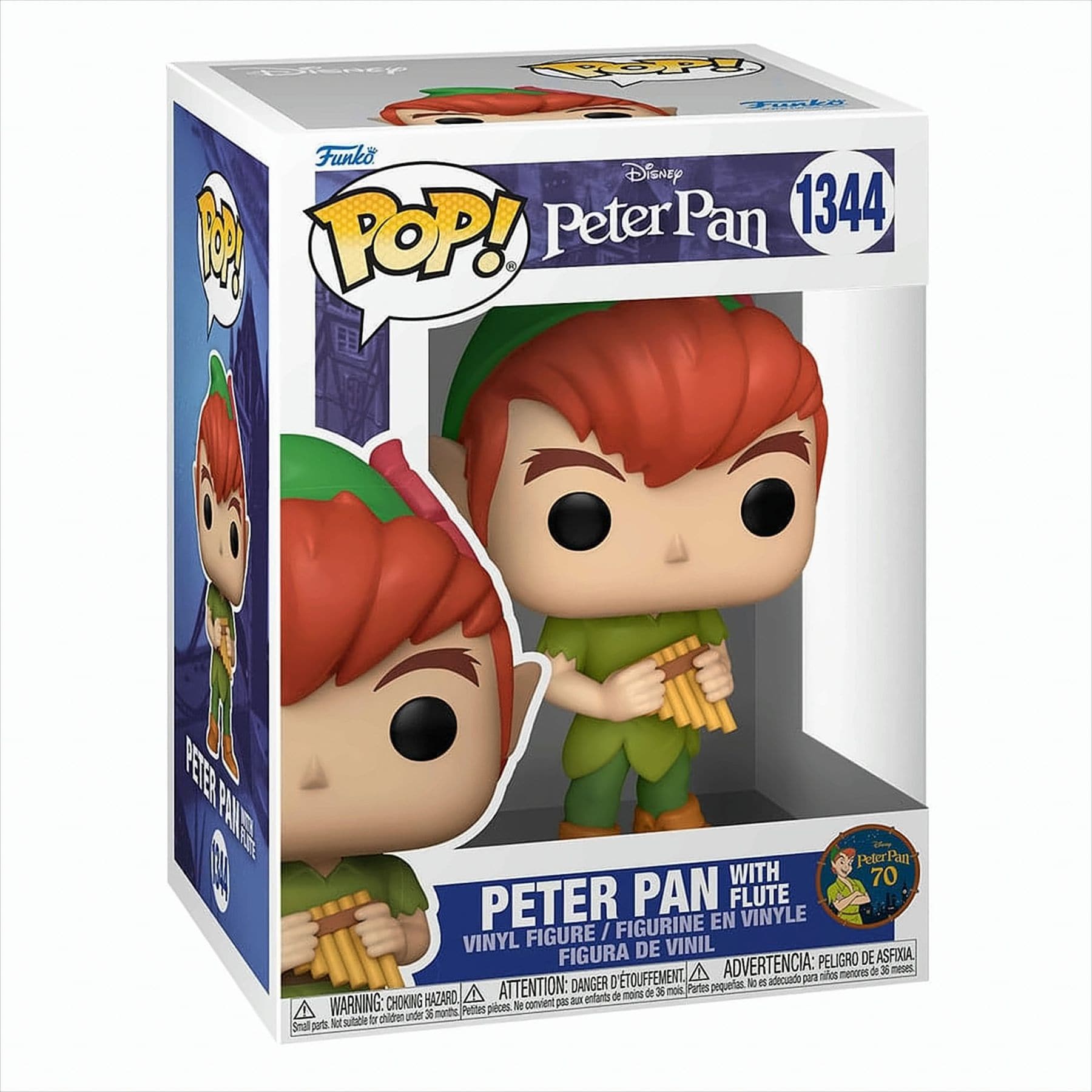 POP - Disney 70th Peter Pan - Peter Pan with Flute 