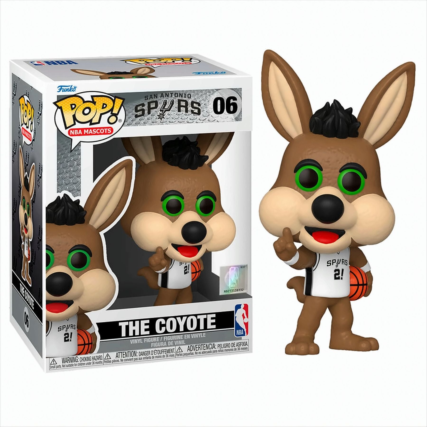 NBA - POP Mascots - The Coyote/San Antonio Spyrs 
