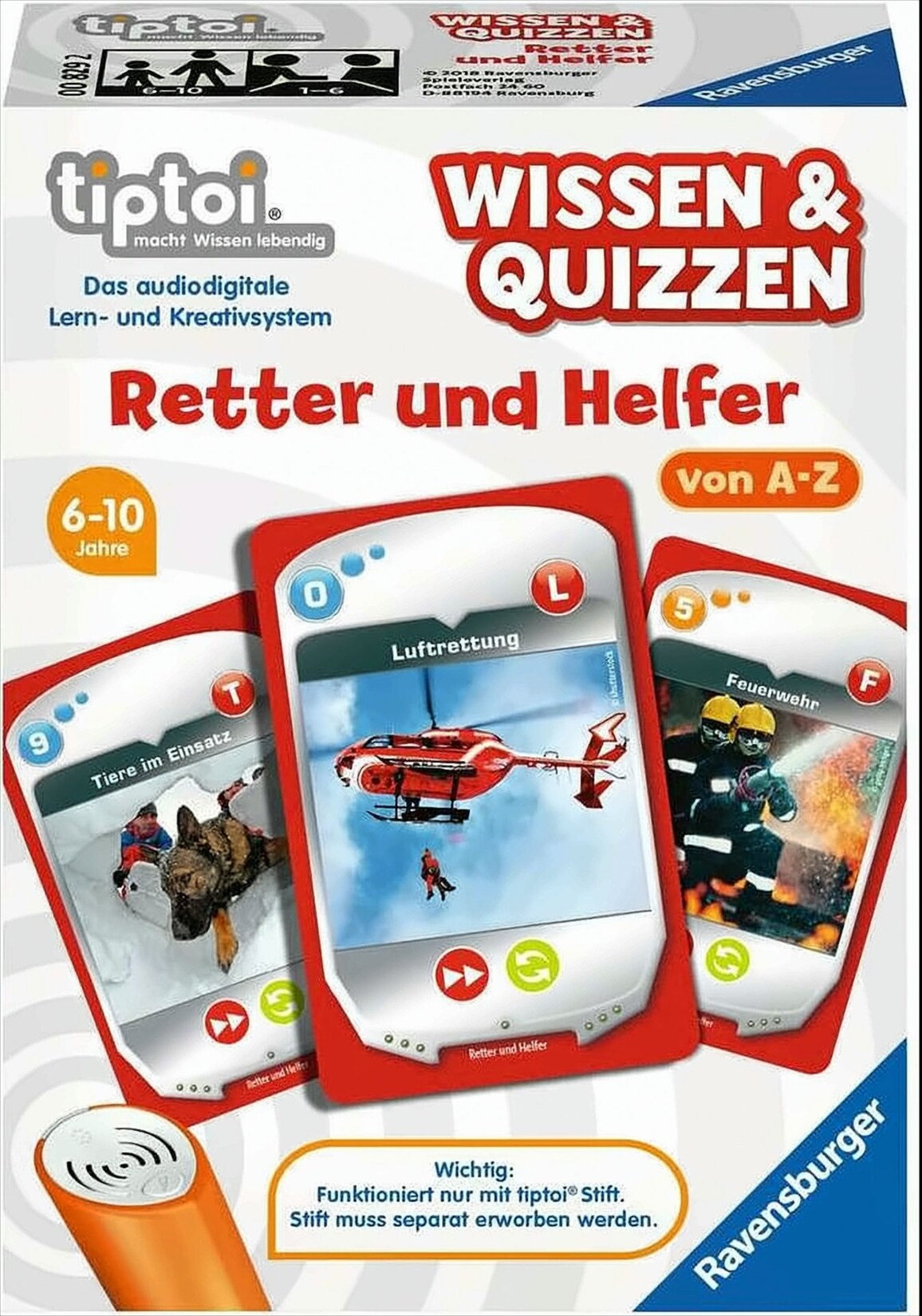 tiptoi Wissen und Quizzen: Retter und Helfer
