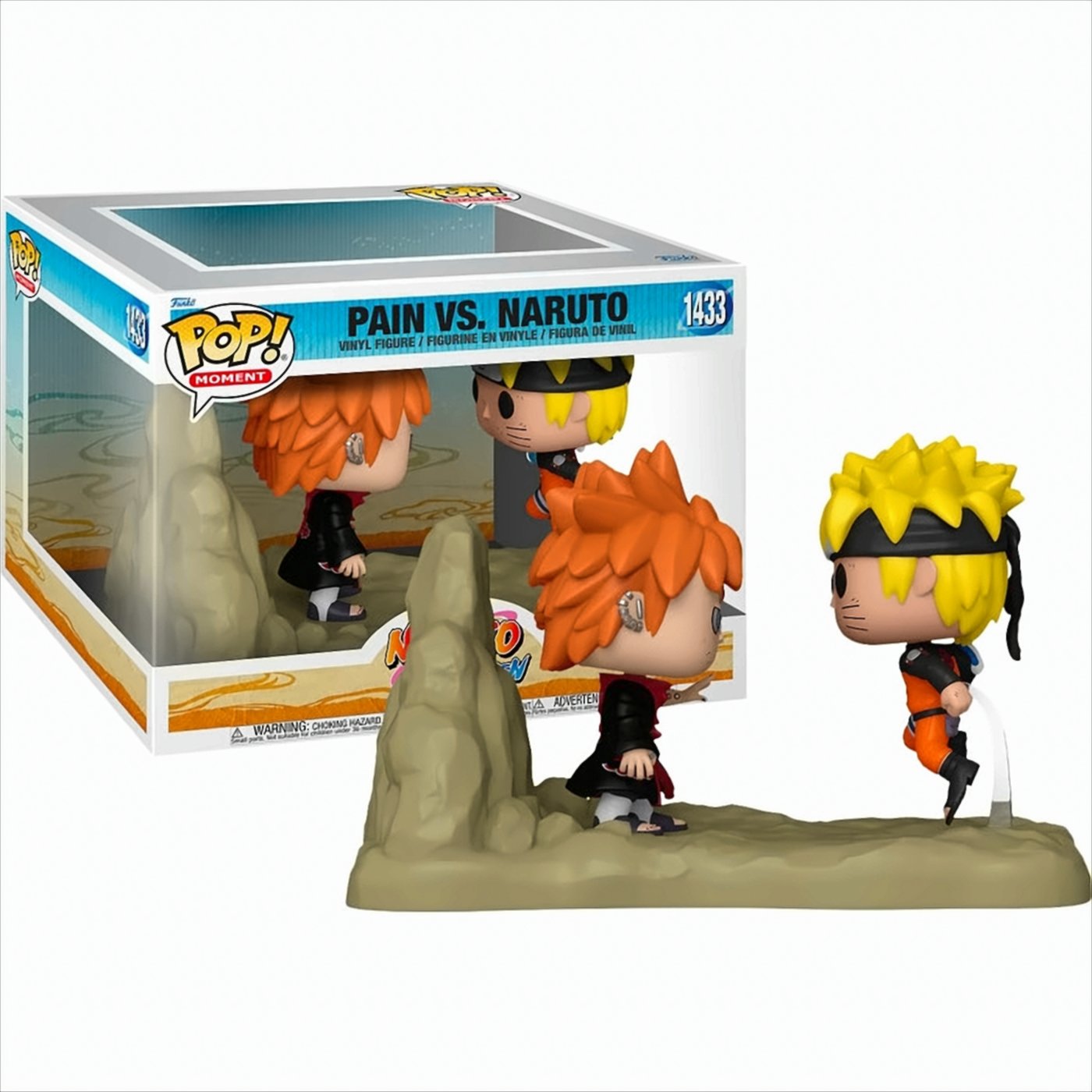 Funko POP Moment -Naruto Shippuden Pain vs. Naruto 