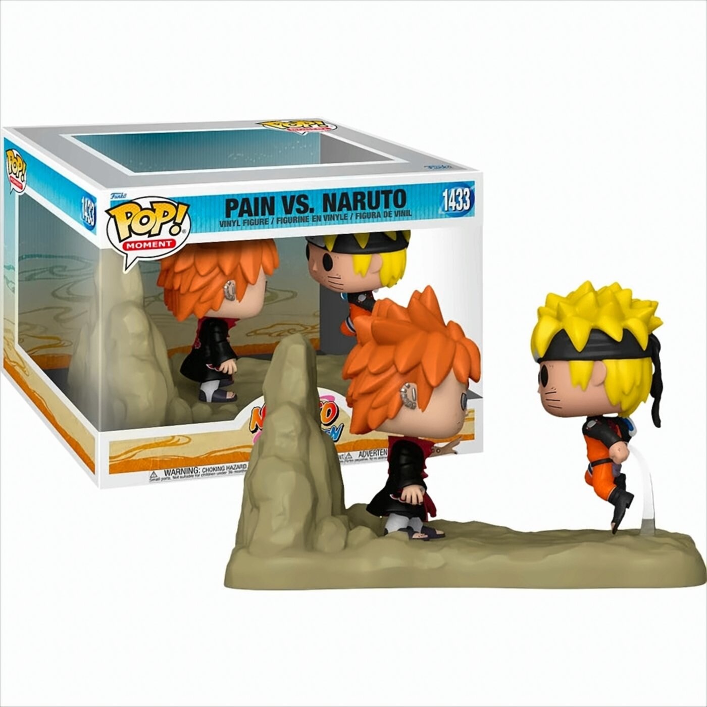 Funko POP Moment -Naruto Shippuden Pain vs. Naruto