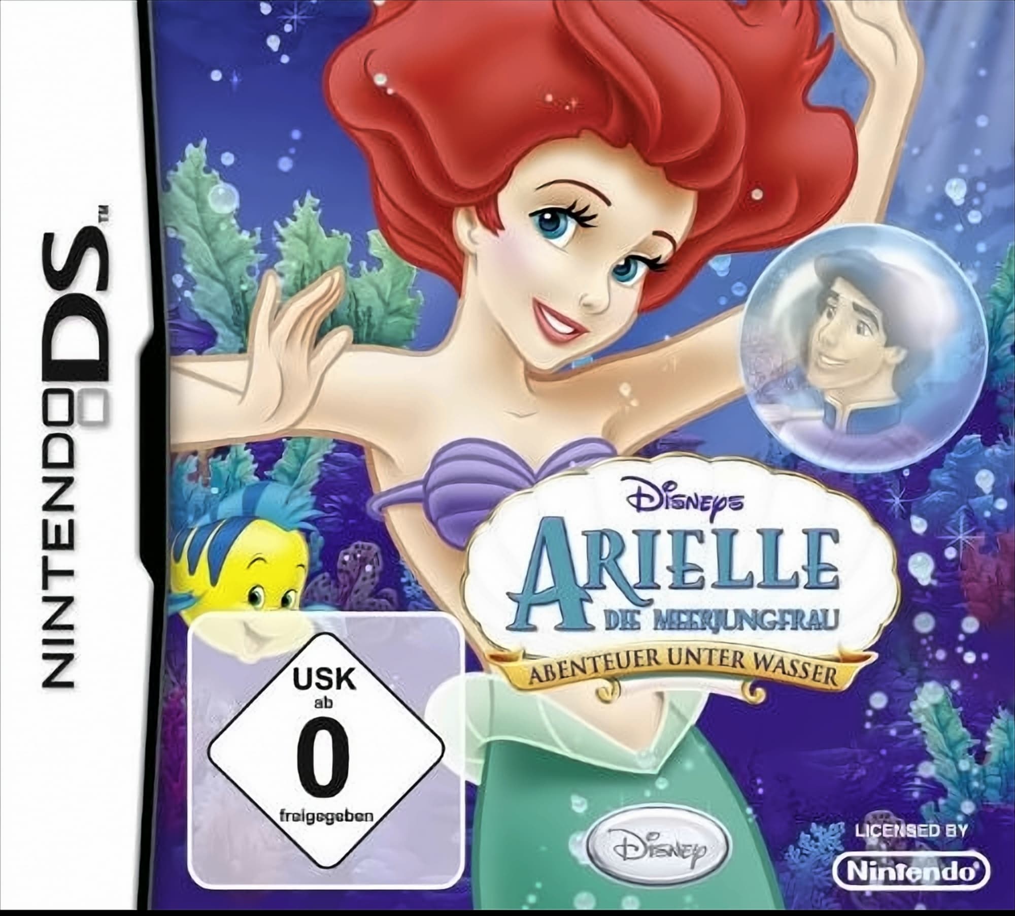 Arielle die Meerjungfrau DS Abenteuer unter Wasser 