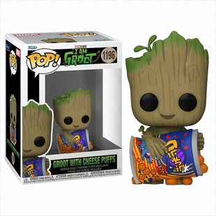 POP - Marvel - I am Groot -Groot with Cheese Puffs 