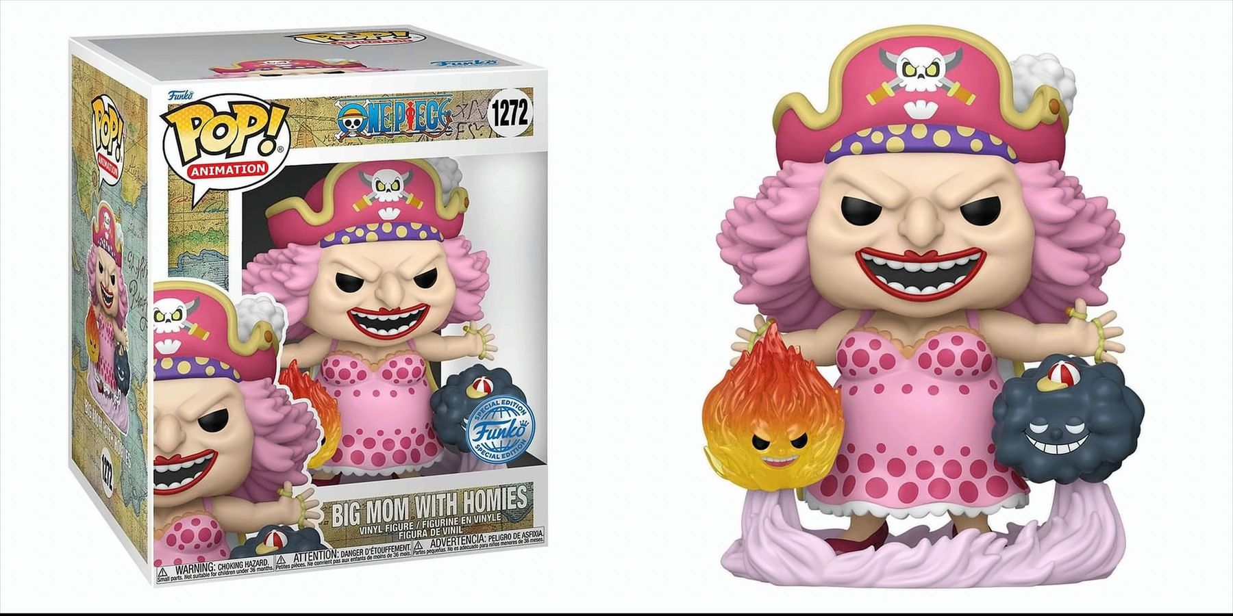 POP - One Piece - Big Mom with Homies 15 cm 
