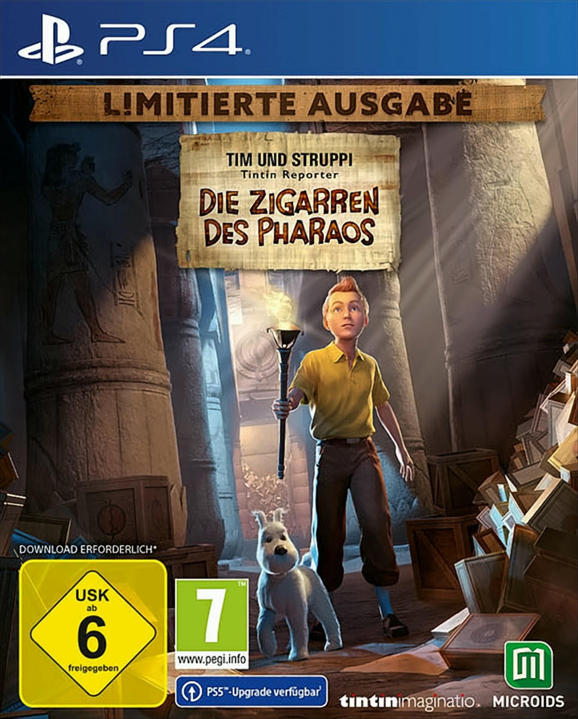 Tim und Struppi: Zigarren des Pharaos PS-4 L.E. 