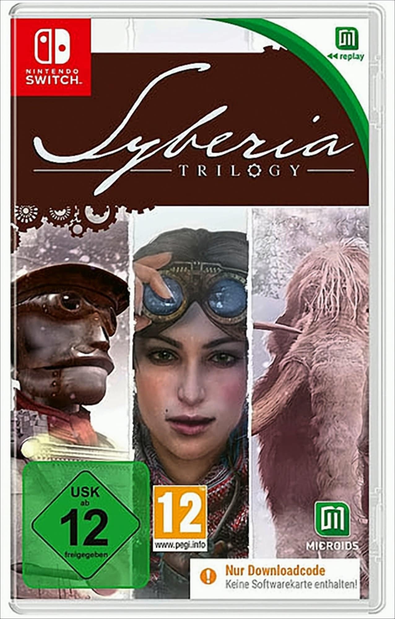 Syberia Trilogy SWITCH CiaB Code in a Box 