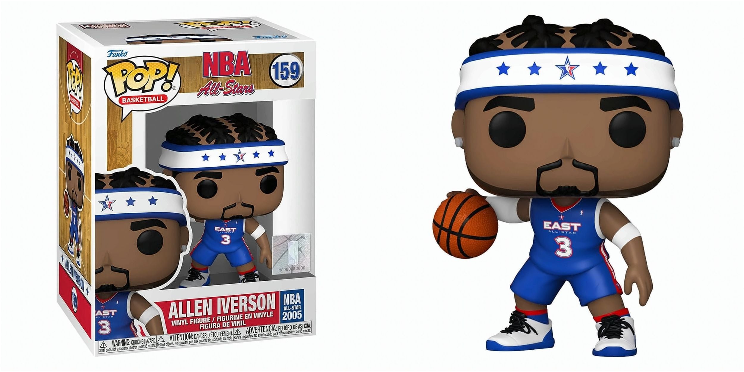 NBA All Stars Legends - POP - Allen Iverson (2005) 