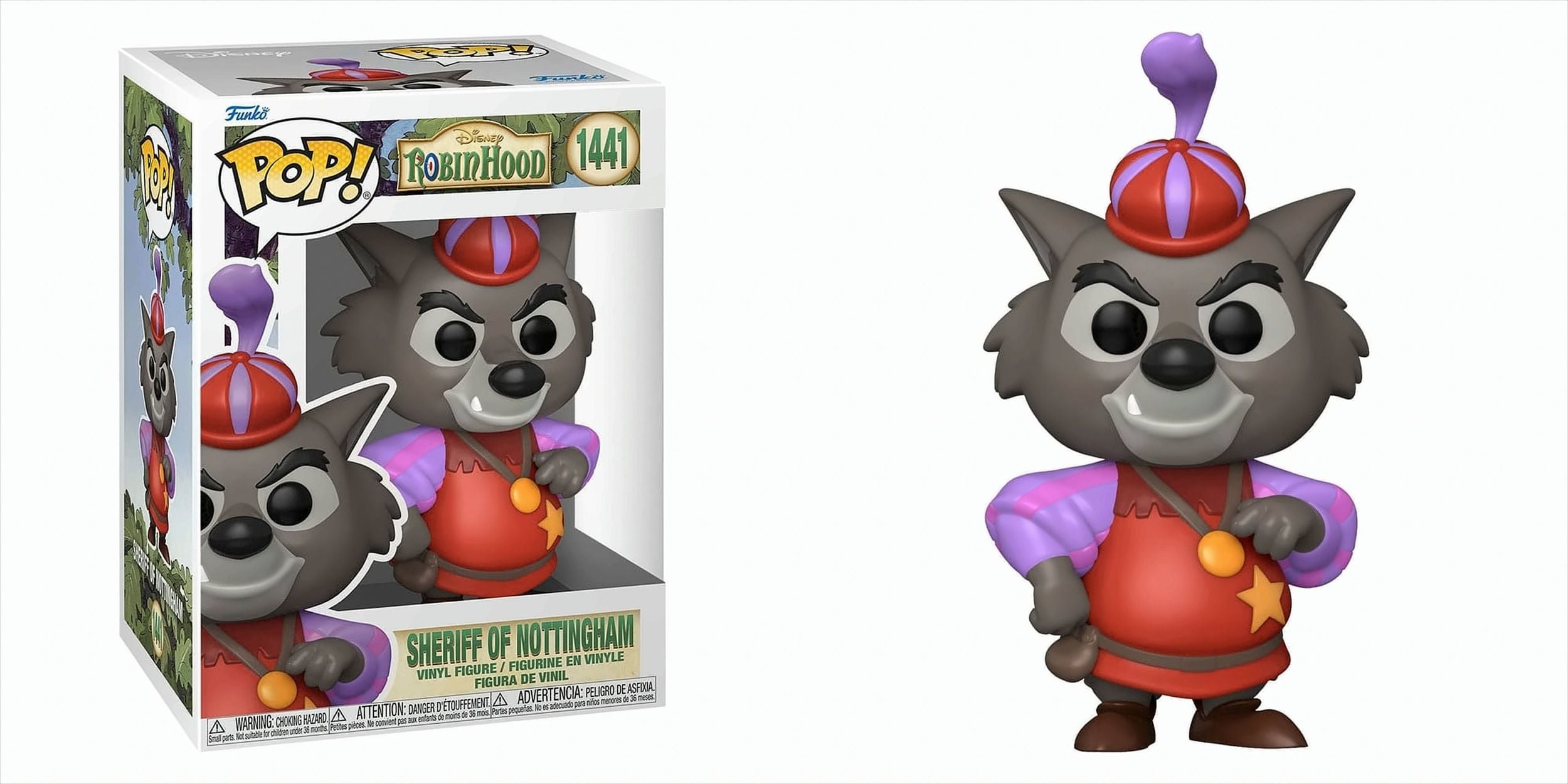 POP - Disney - Robin Hood - Sheriff of Nottingham 