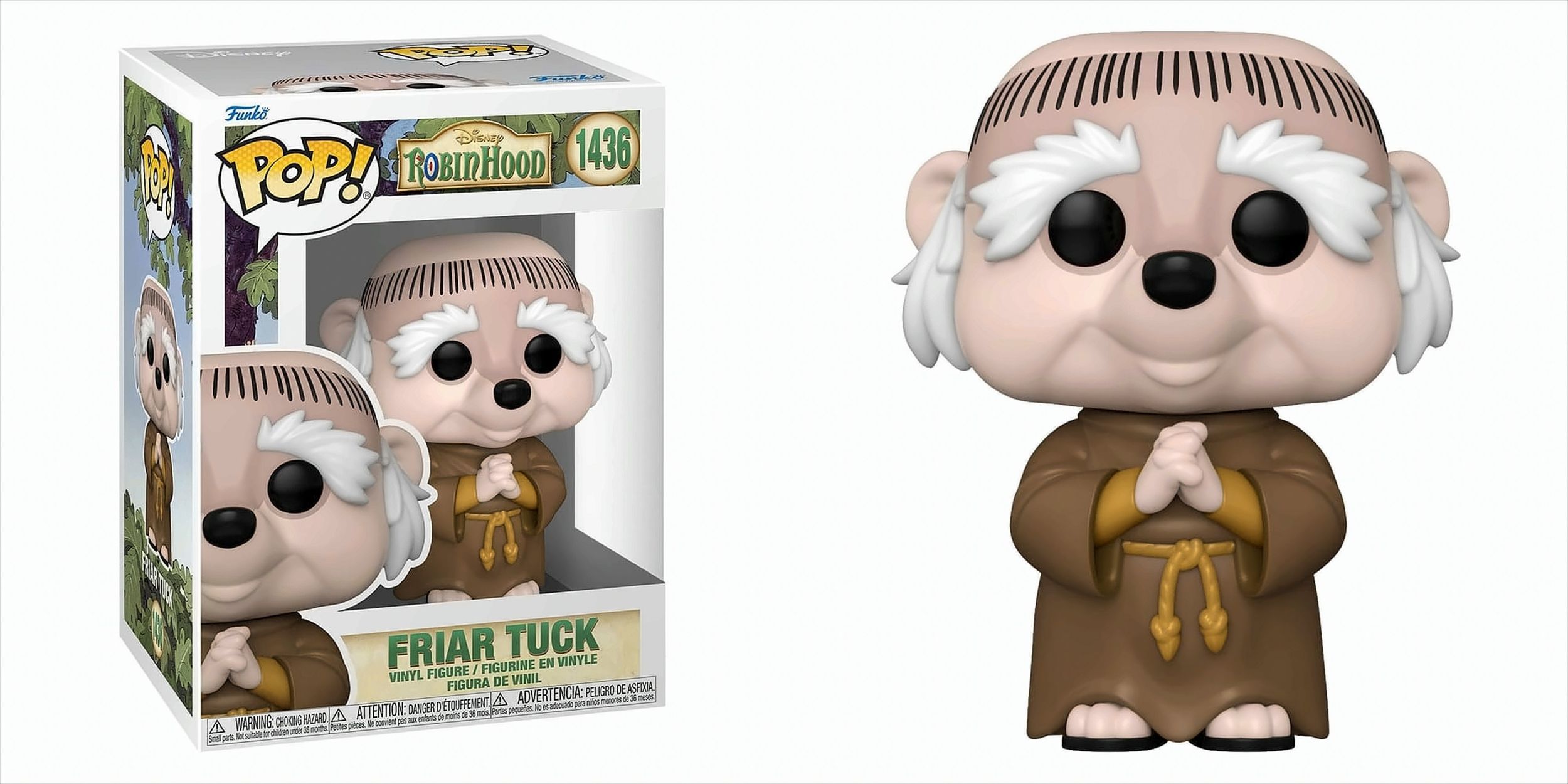 POP - Disney - Robin Hood - Friar Tuck 