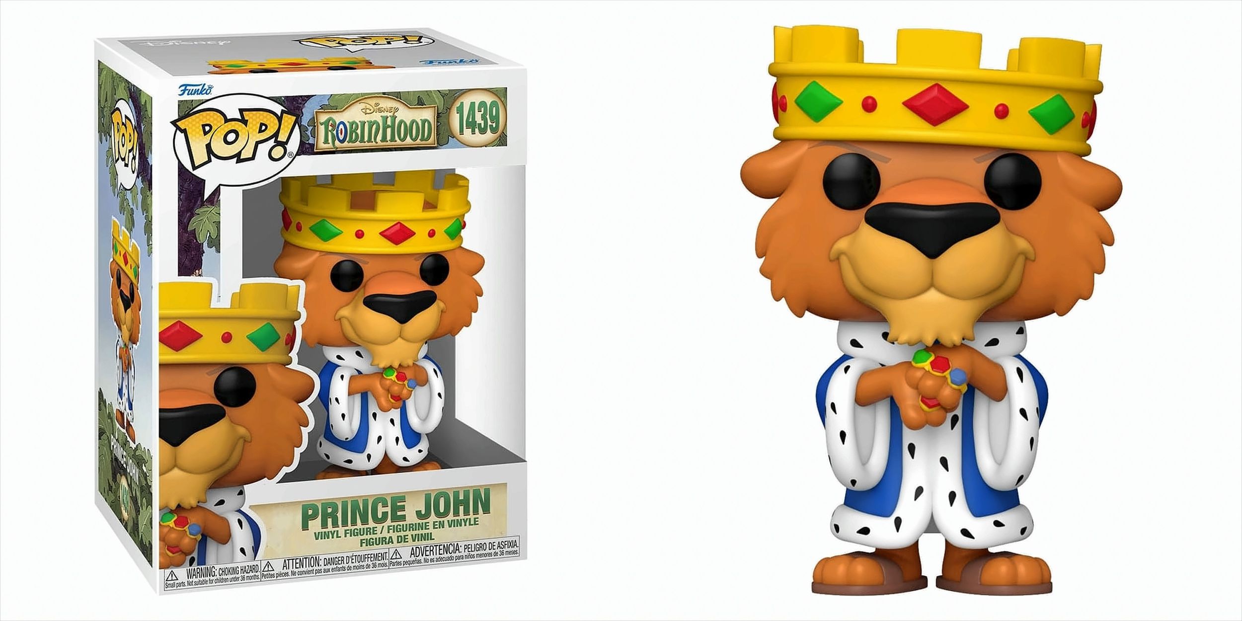 POP - Disney - Robin Hood - Prince John 