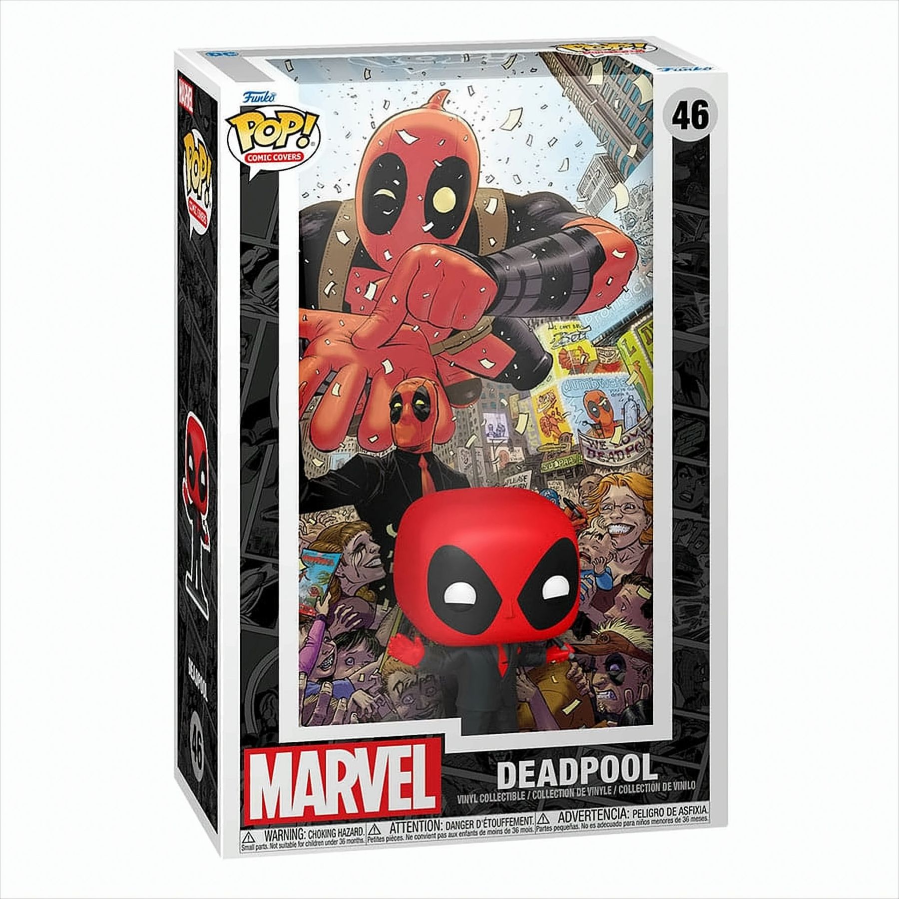 POP - Comic Cover - Marvel Deadpool in Black Suit 