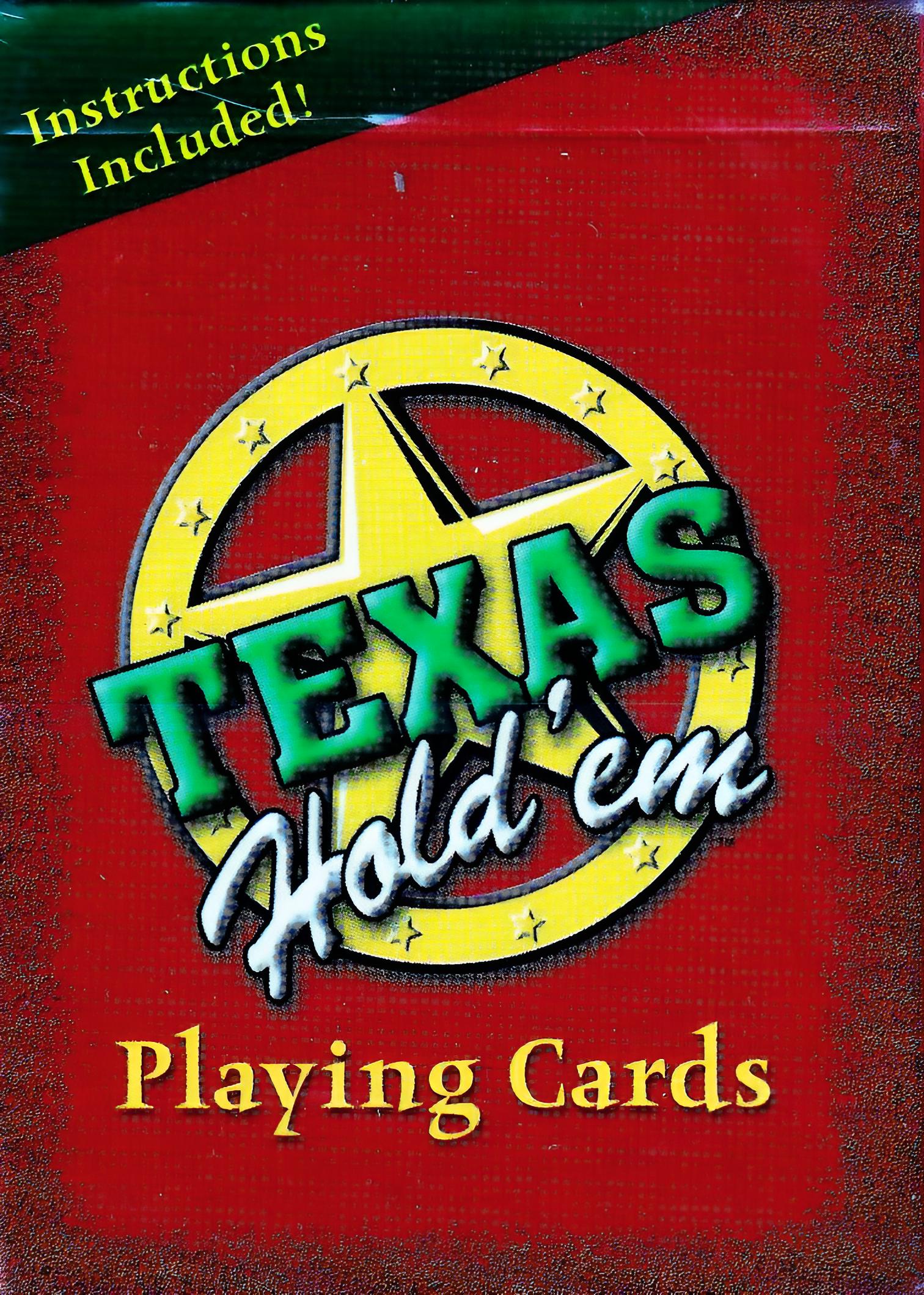 TEXAS Hold'em Playing Cards 